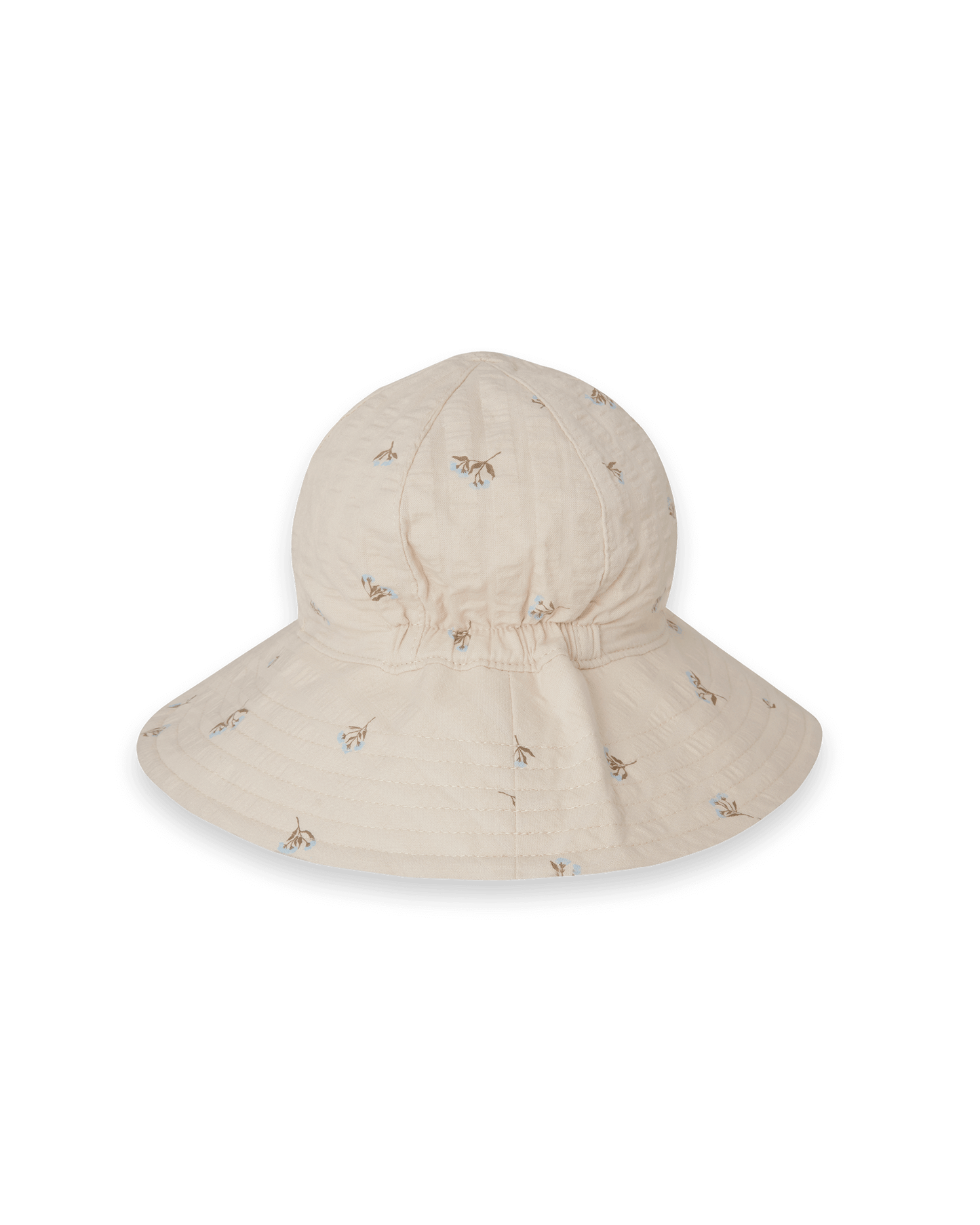 Seersucker Sun Hat