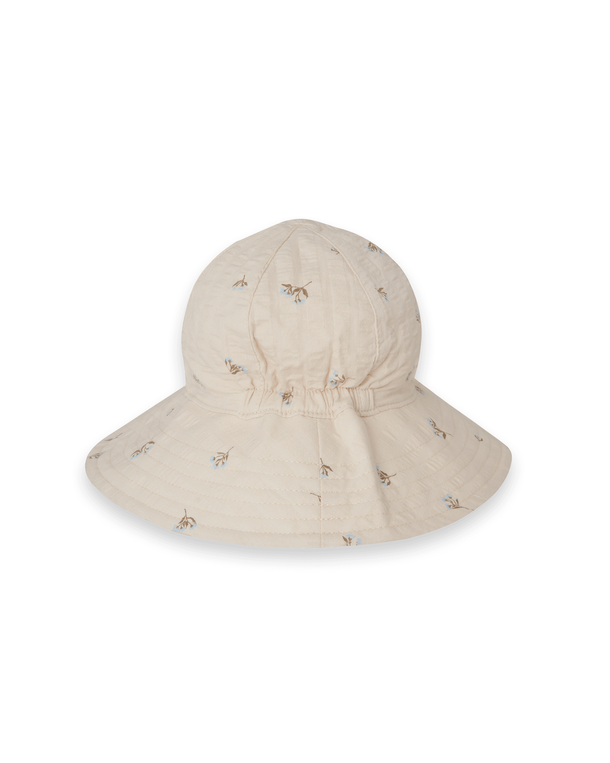 Seersucker Sun Hat