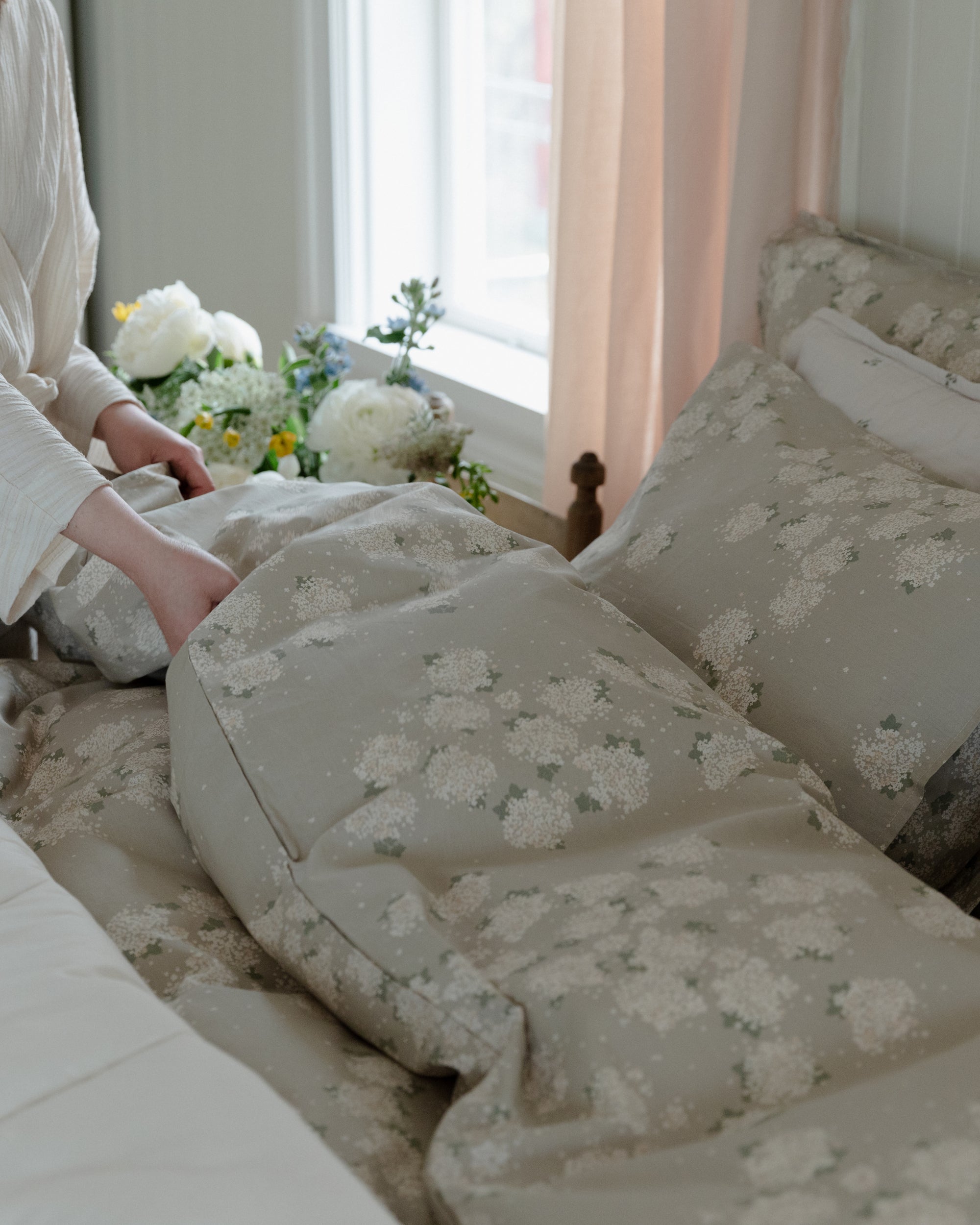  Image of Percale Bed Set Single