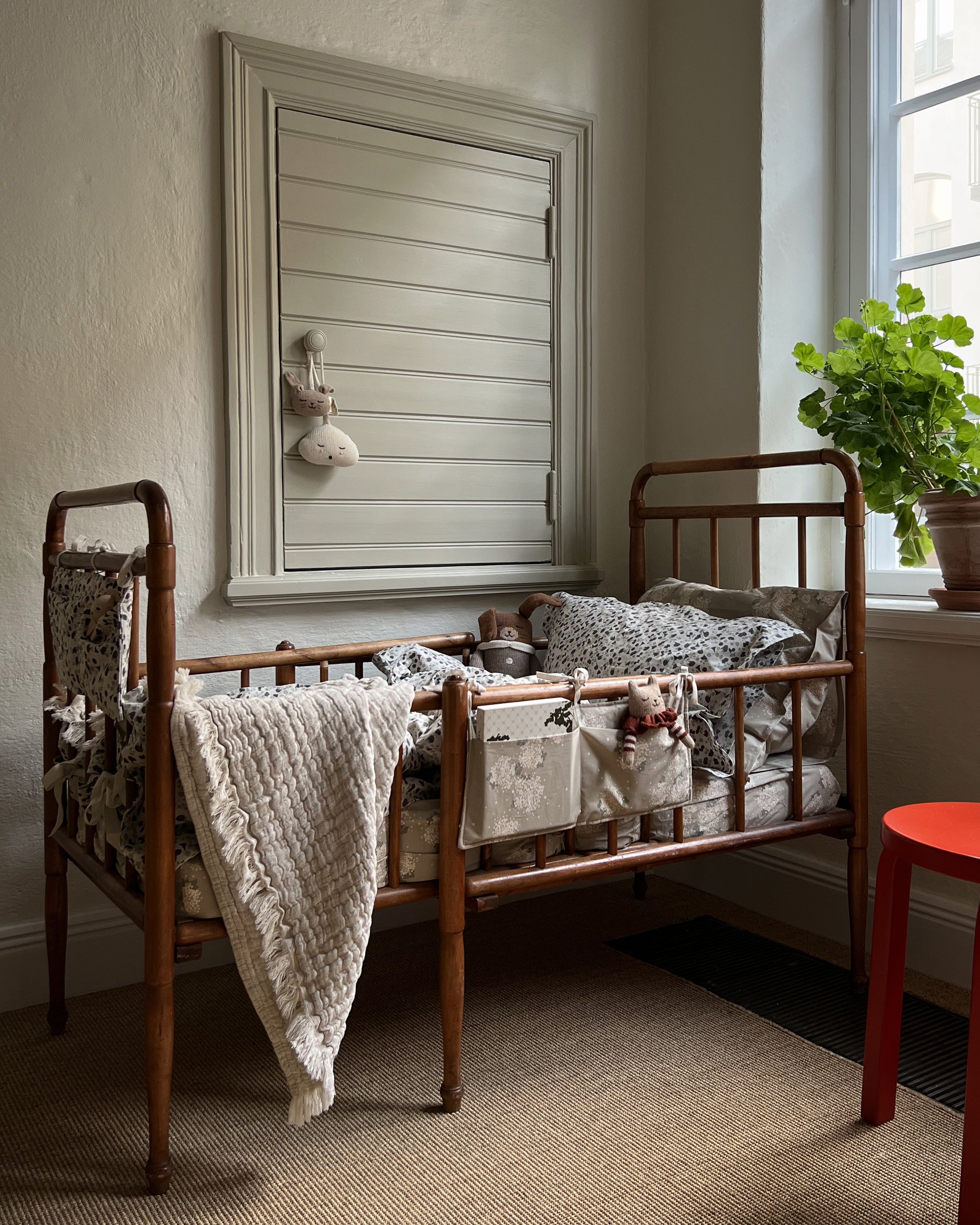  Image of Percale Fitted Sheet Junior
