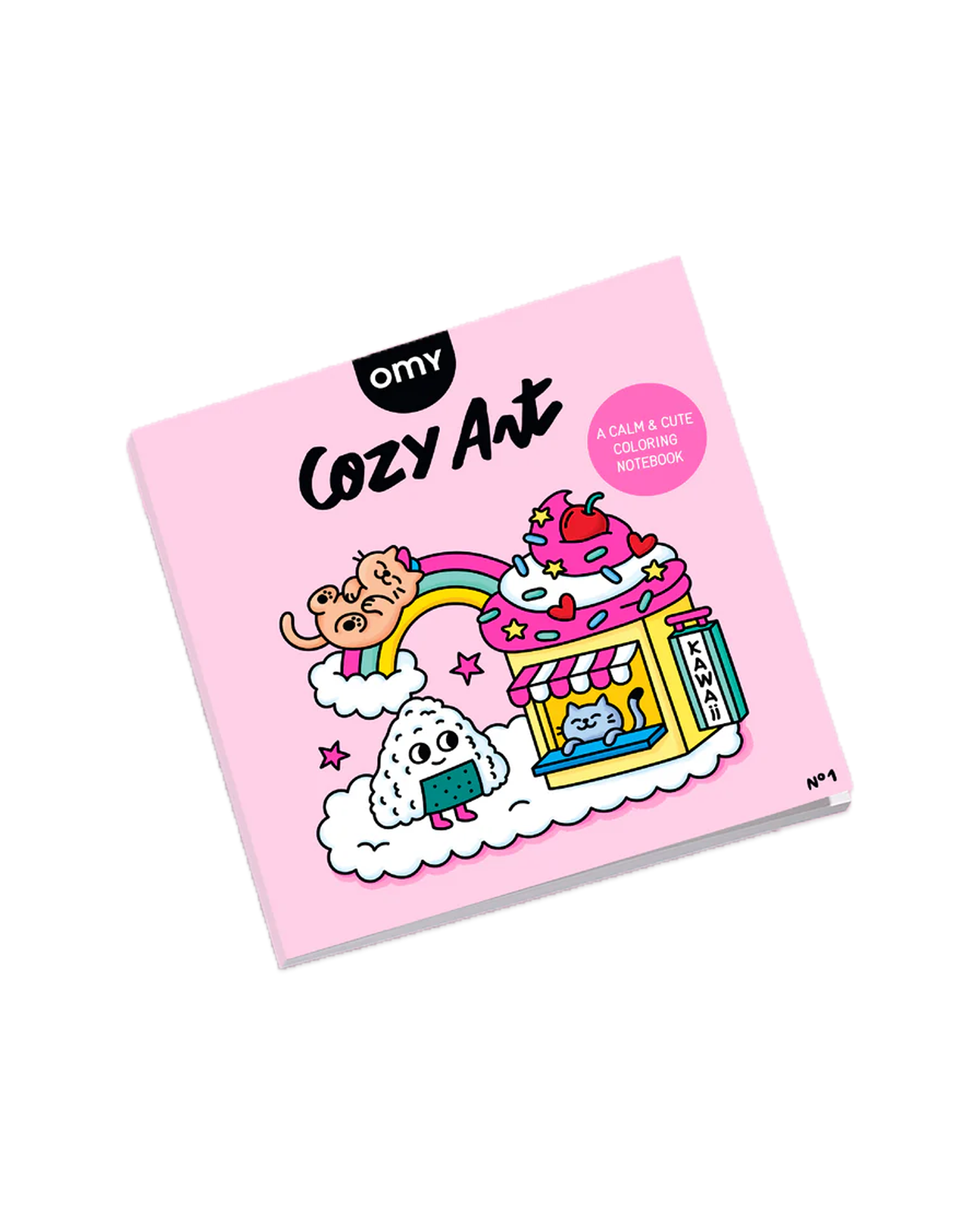 OMY - Cozy Coloring Book - Kawaii