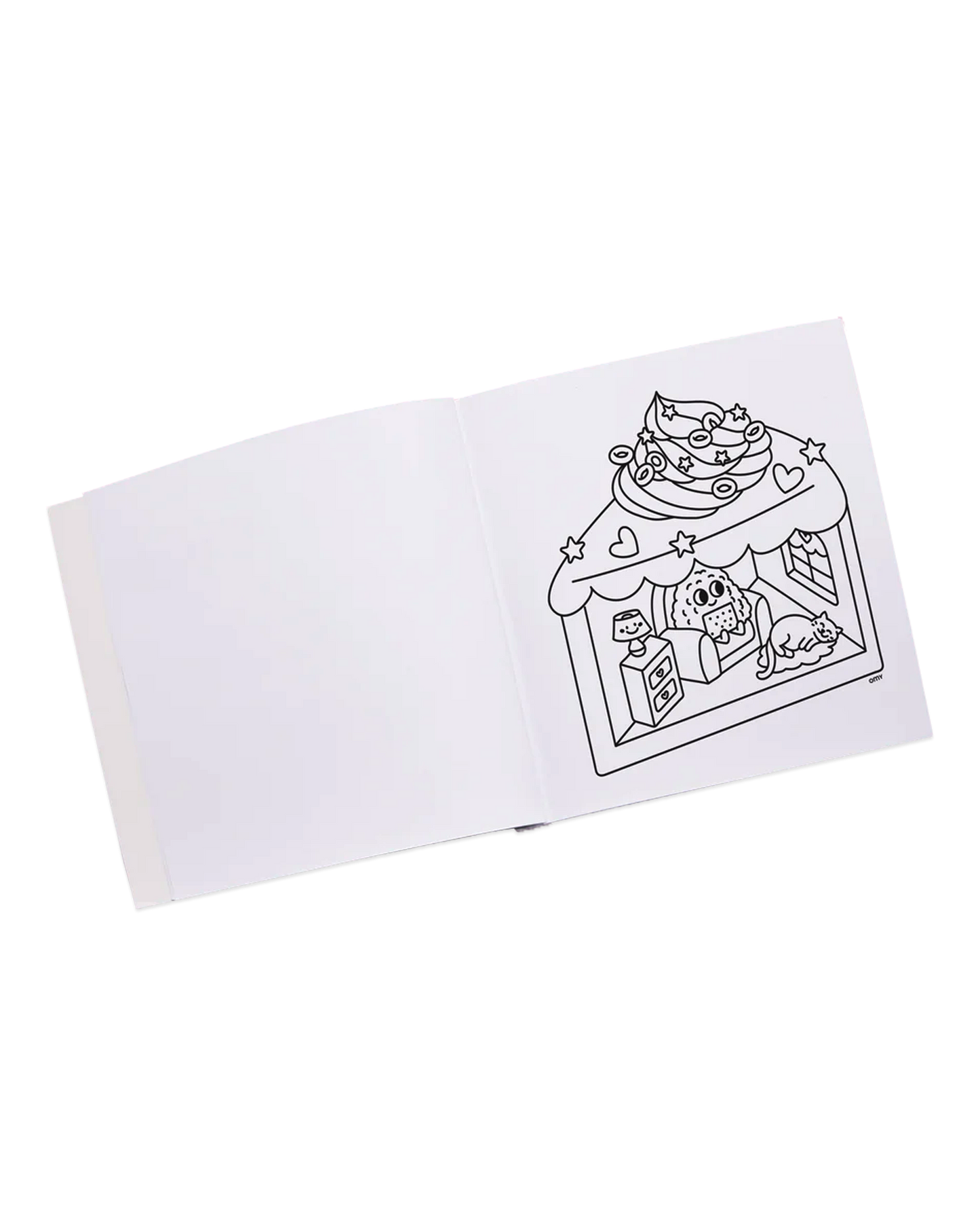 OMY - Cozy Coloring Book - Kawaii