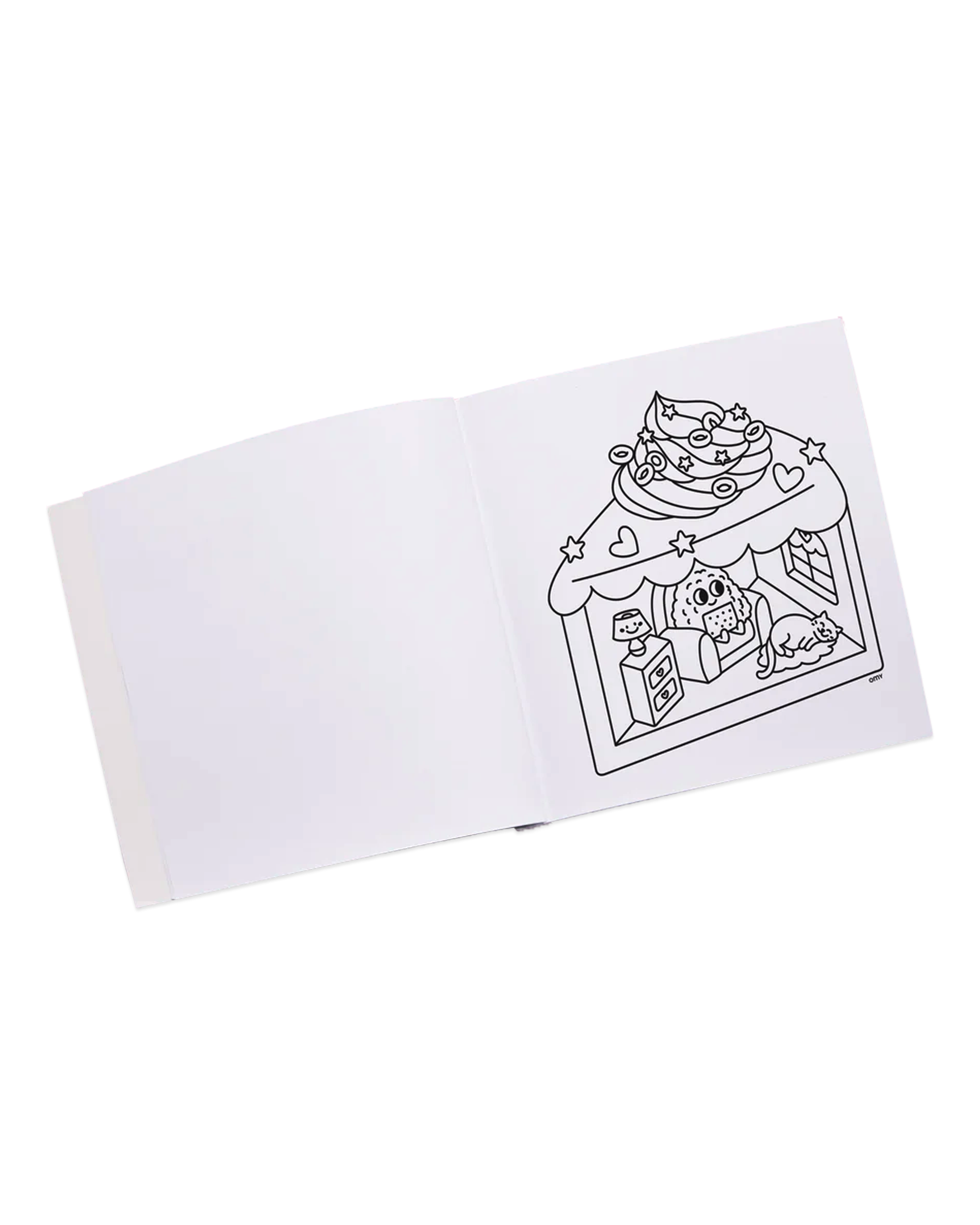 OMY - Cozy Coloring Book - Kawaii