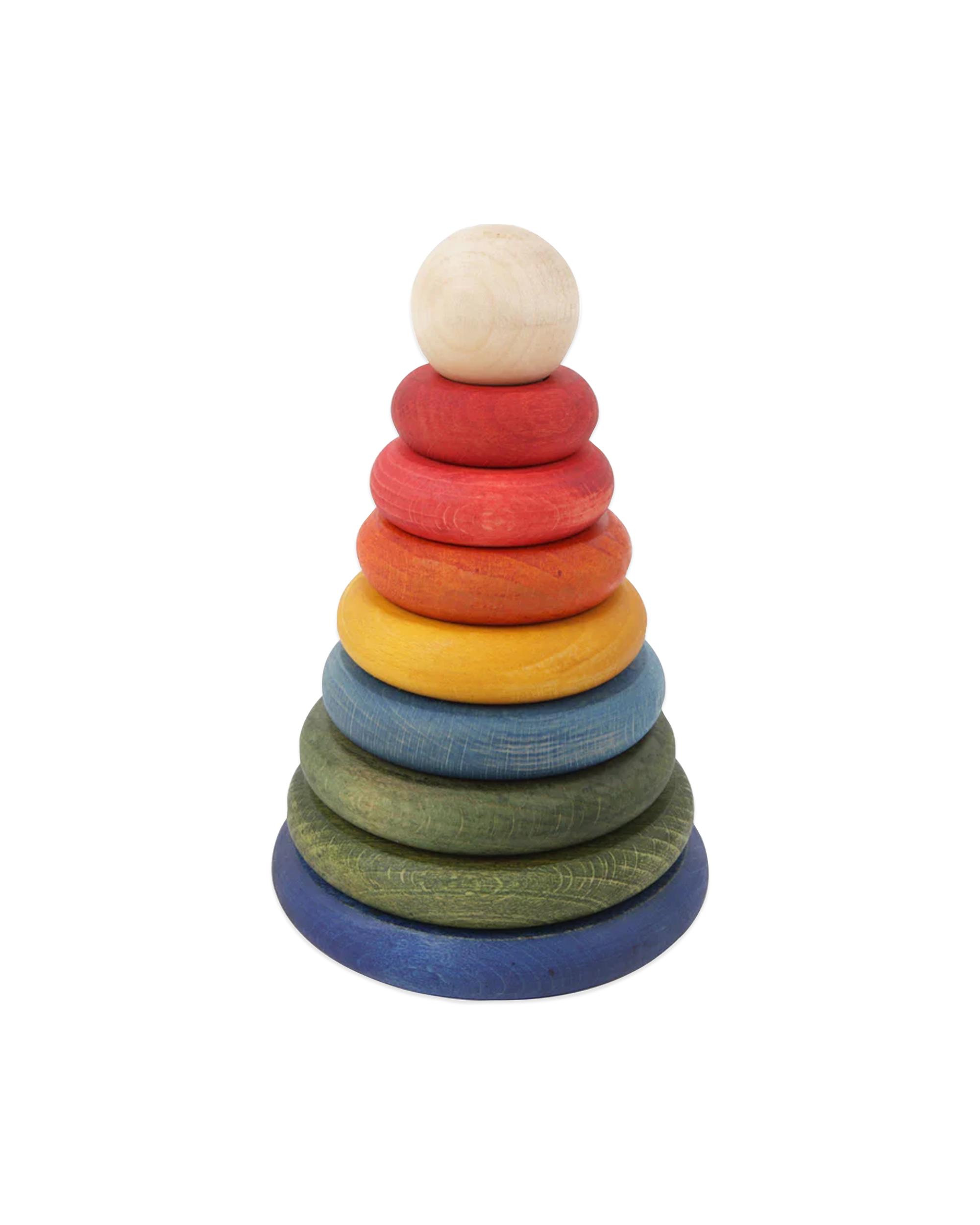 Rainbow Round Pyramid