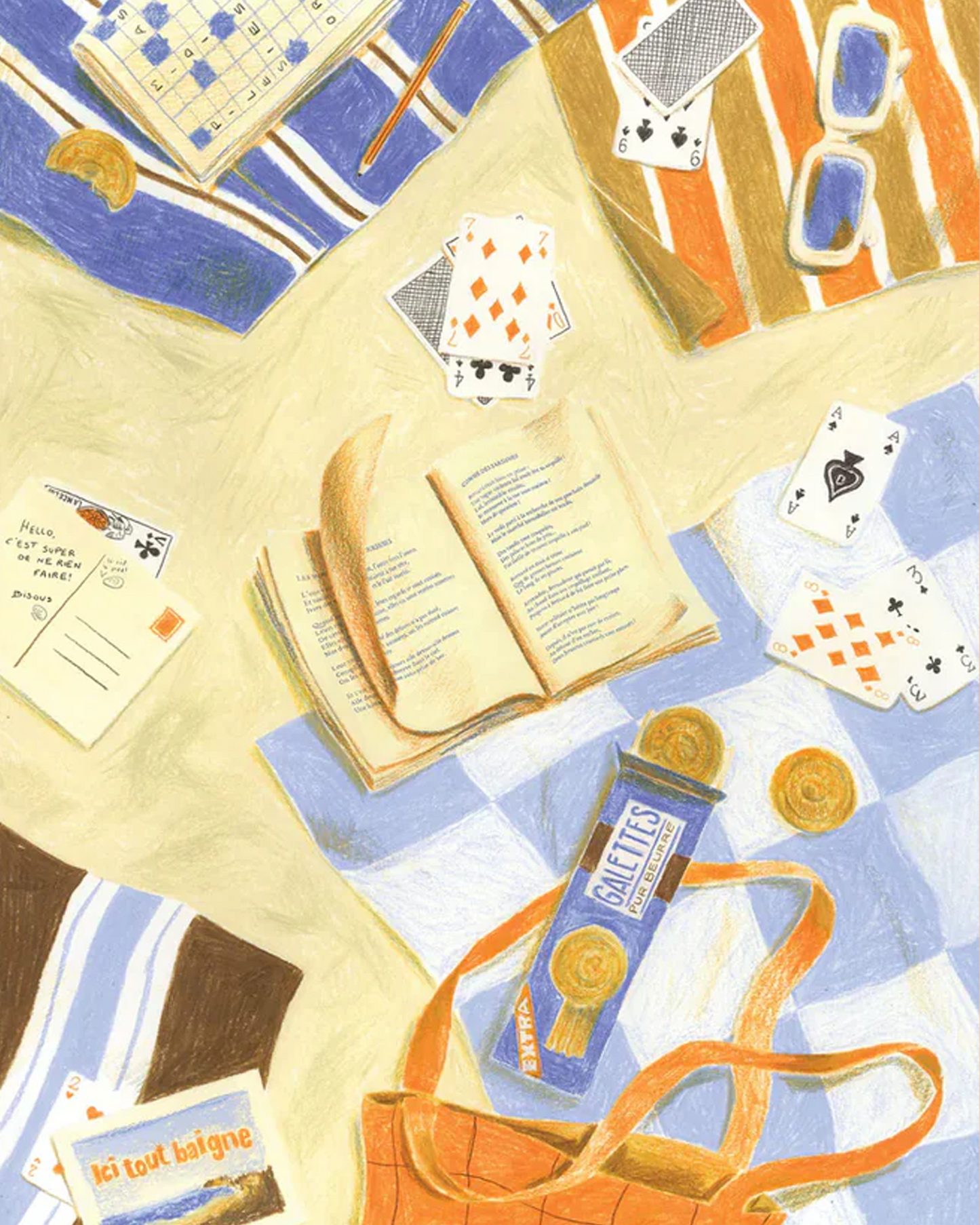 Jour Férié - Du sable entre les pages