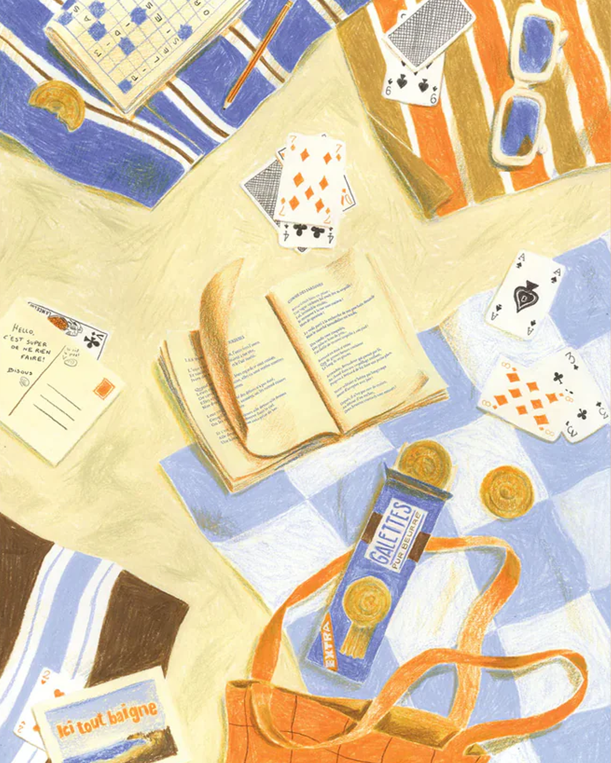 Jour Férié - Du sable entre les pages