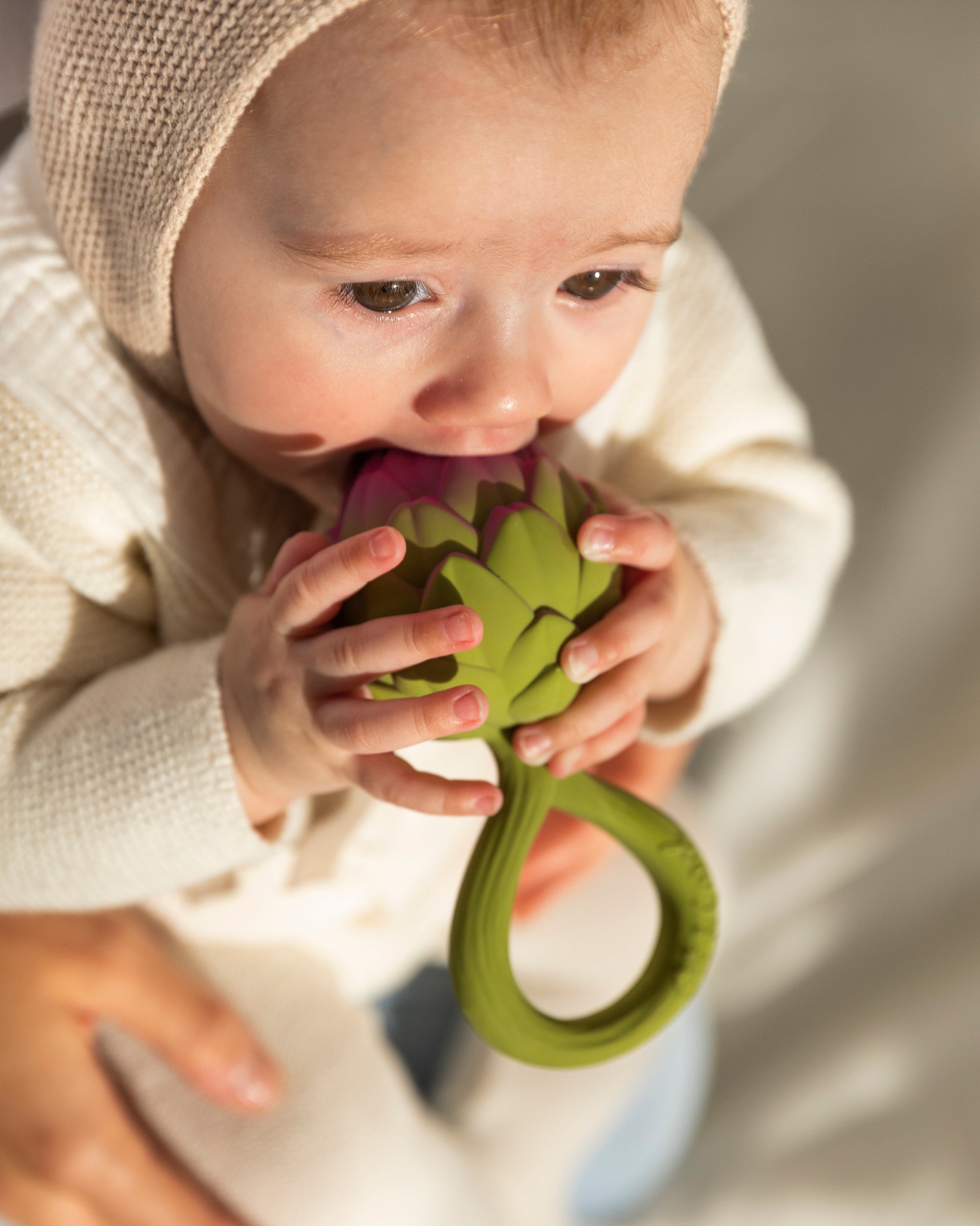 Artichoke Rattle Toy