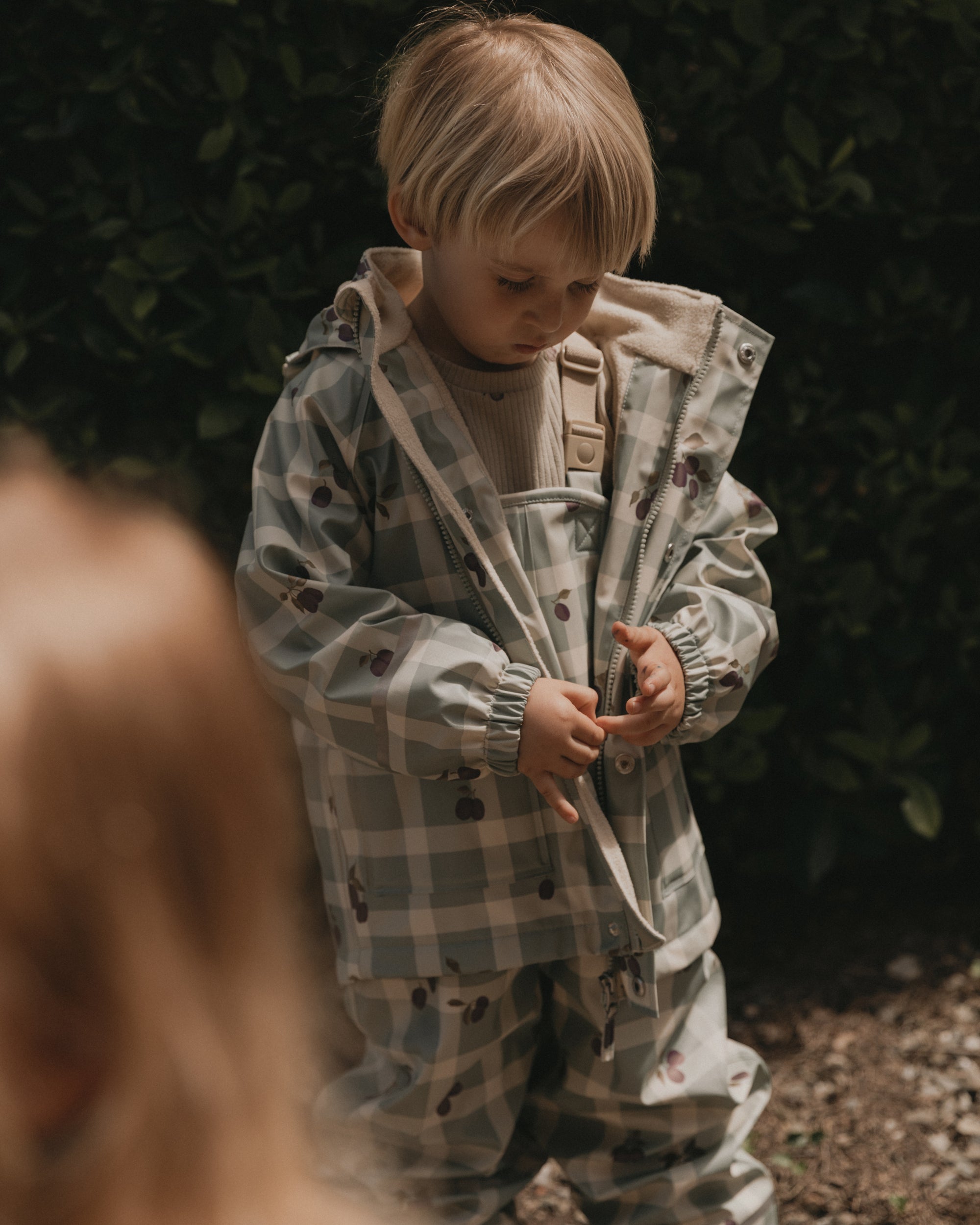  Image of Lined Rain Jacket