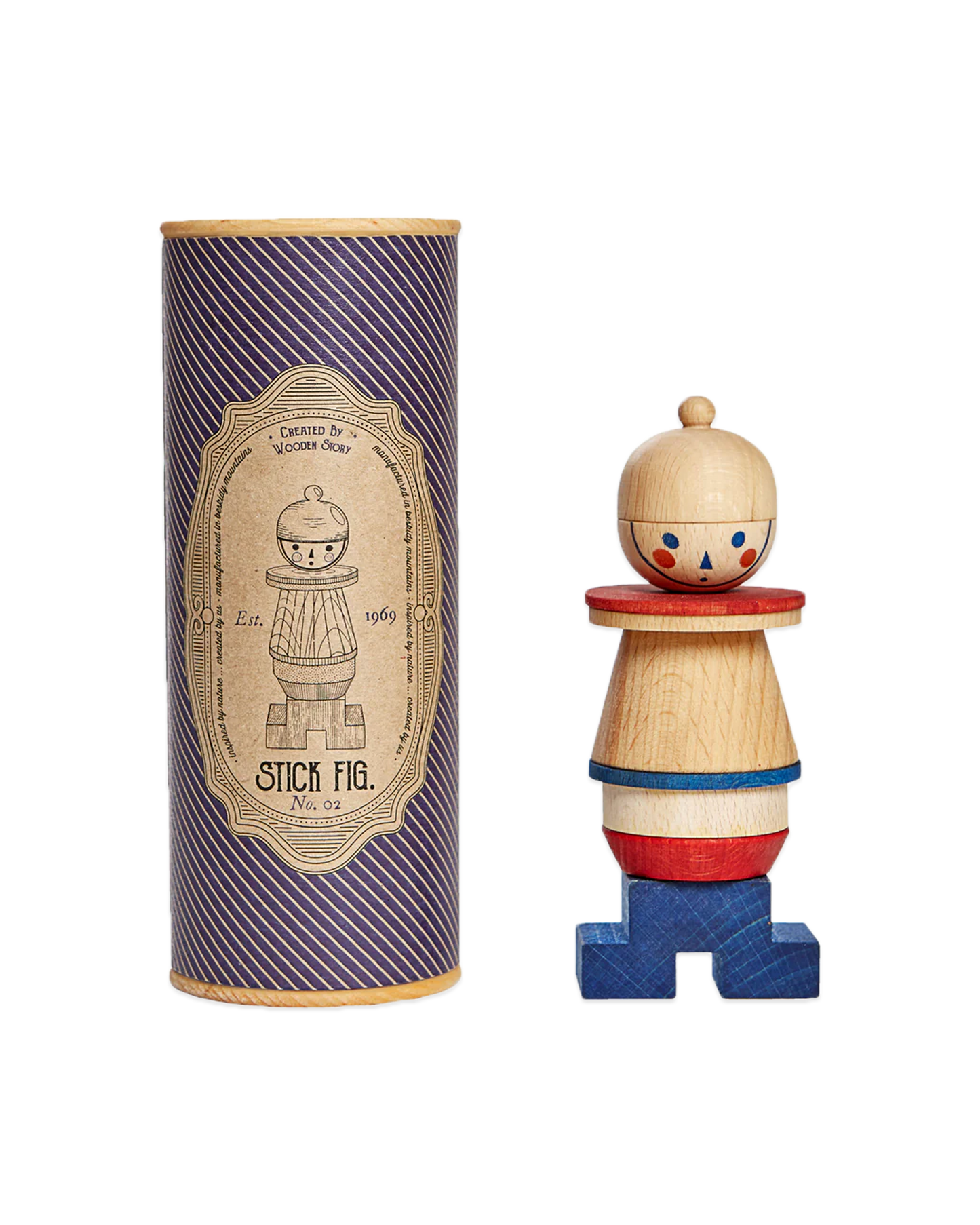 Stacking Toy Stick Fig N.02