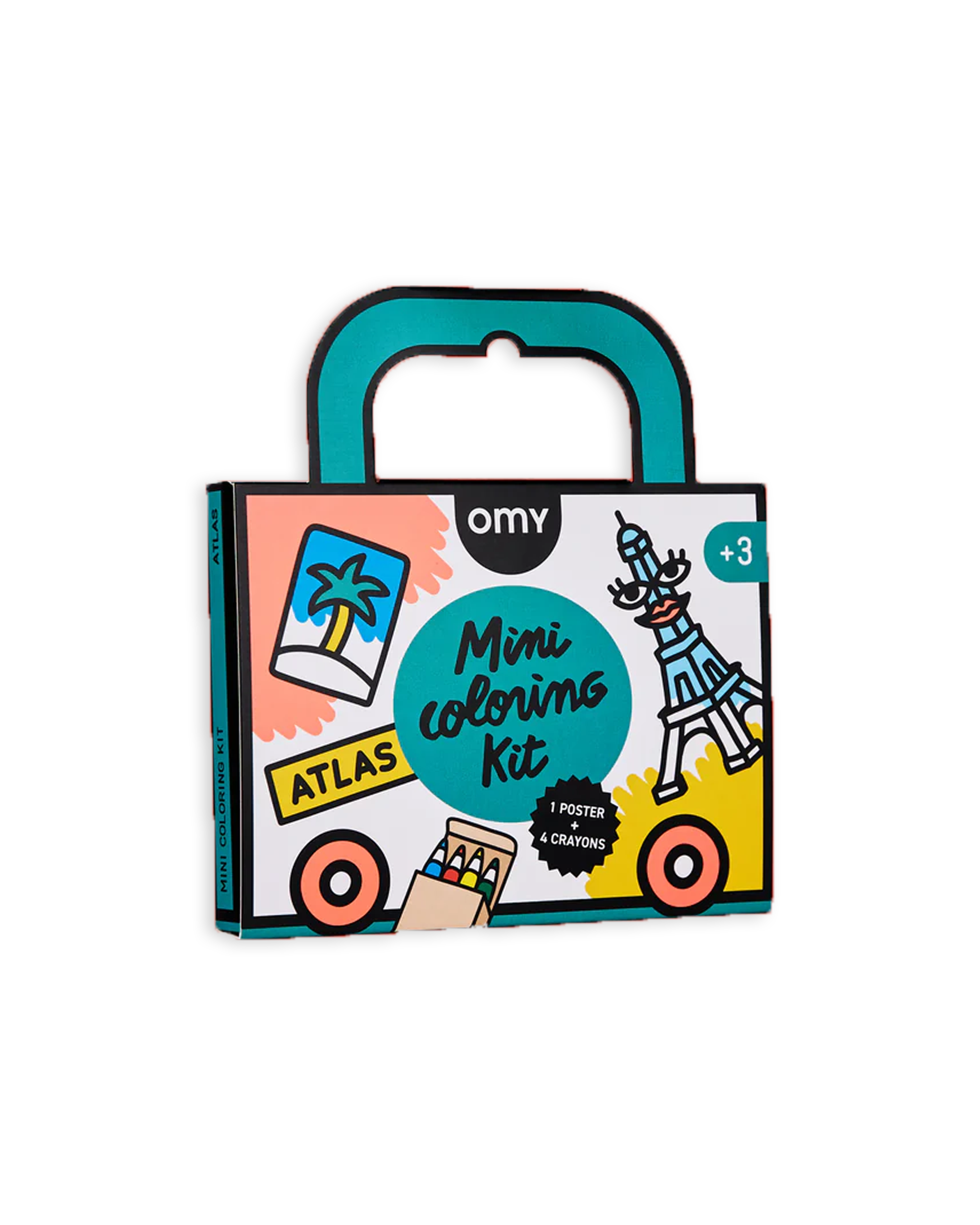 OMY - Mini Coloring Kit - Atlas