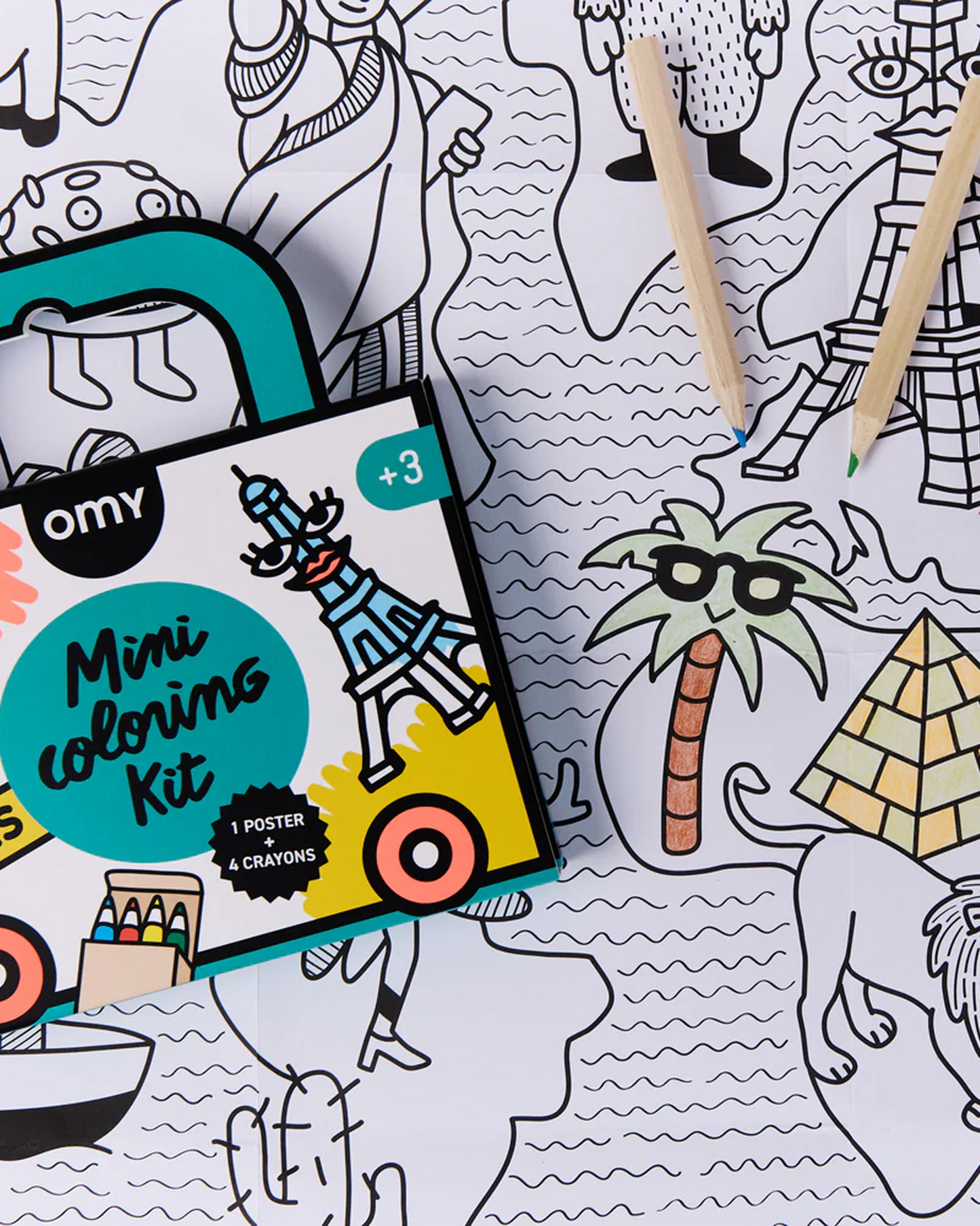 Mini Målarkit - Atlas 