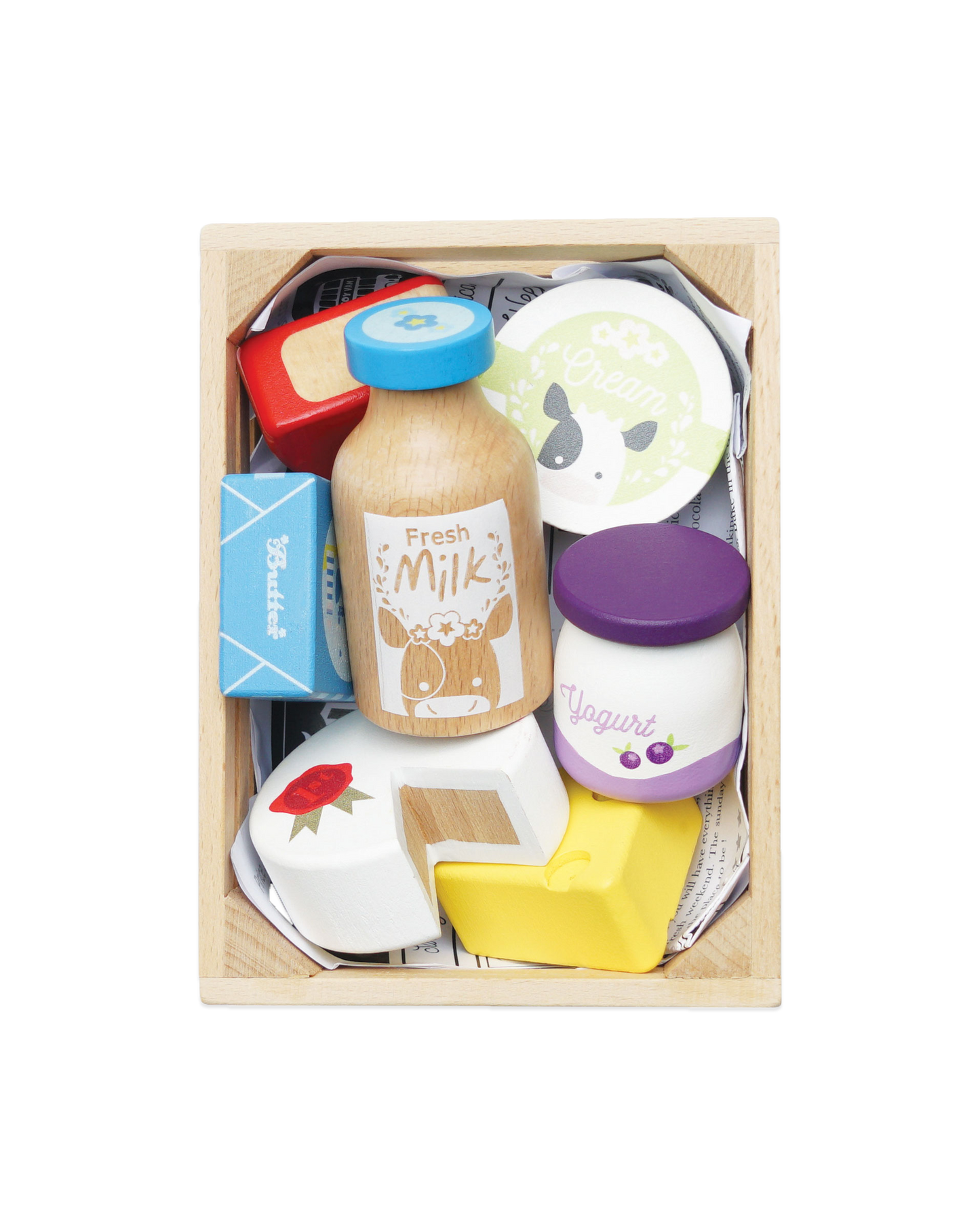 Cheese and Dairy Crate