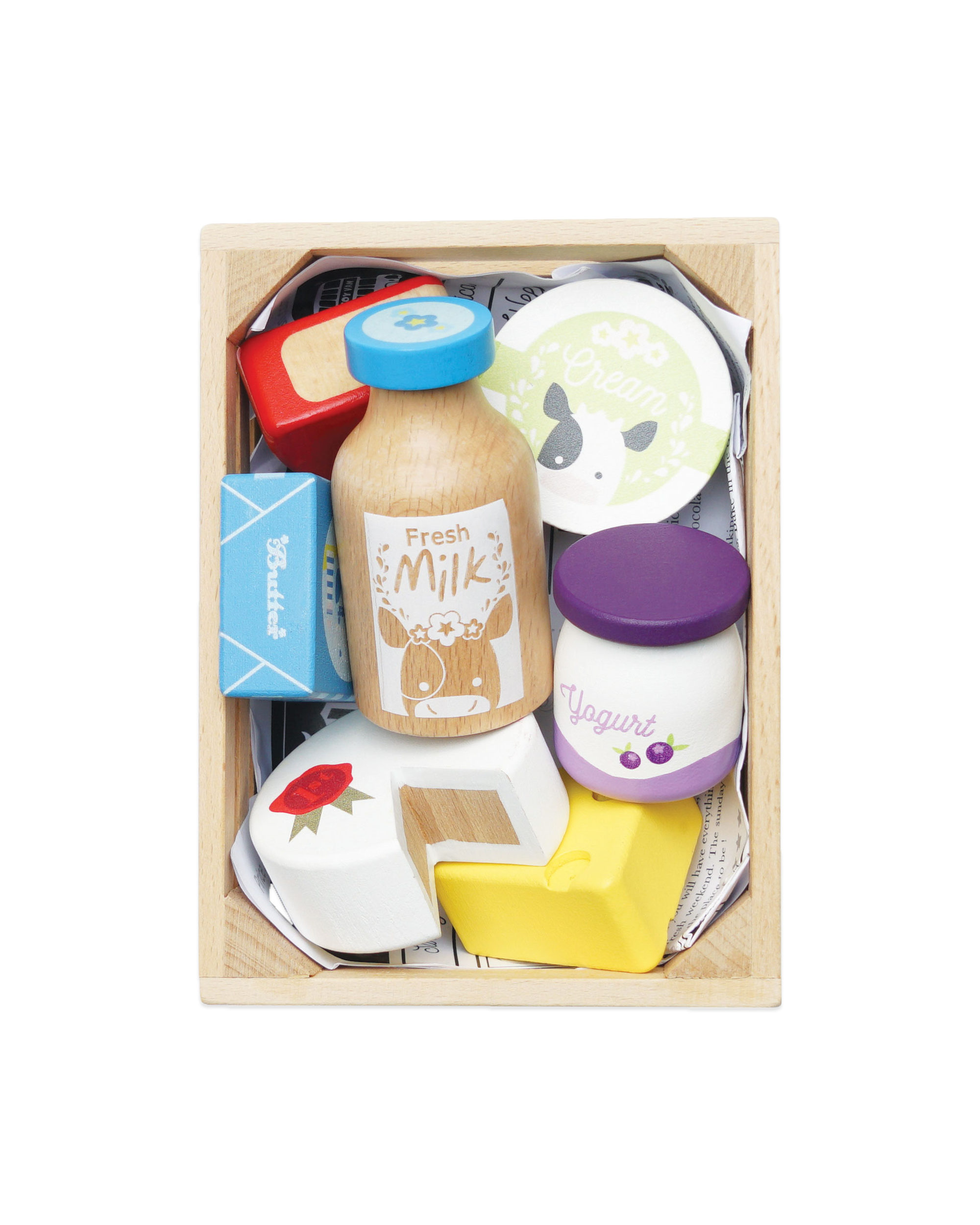 Cheese and Dairy Crate