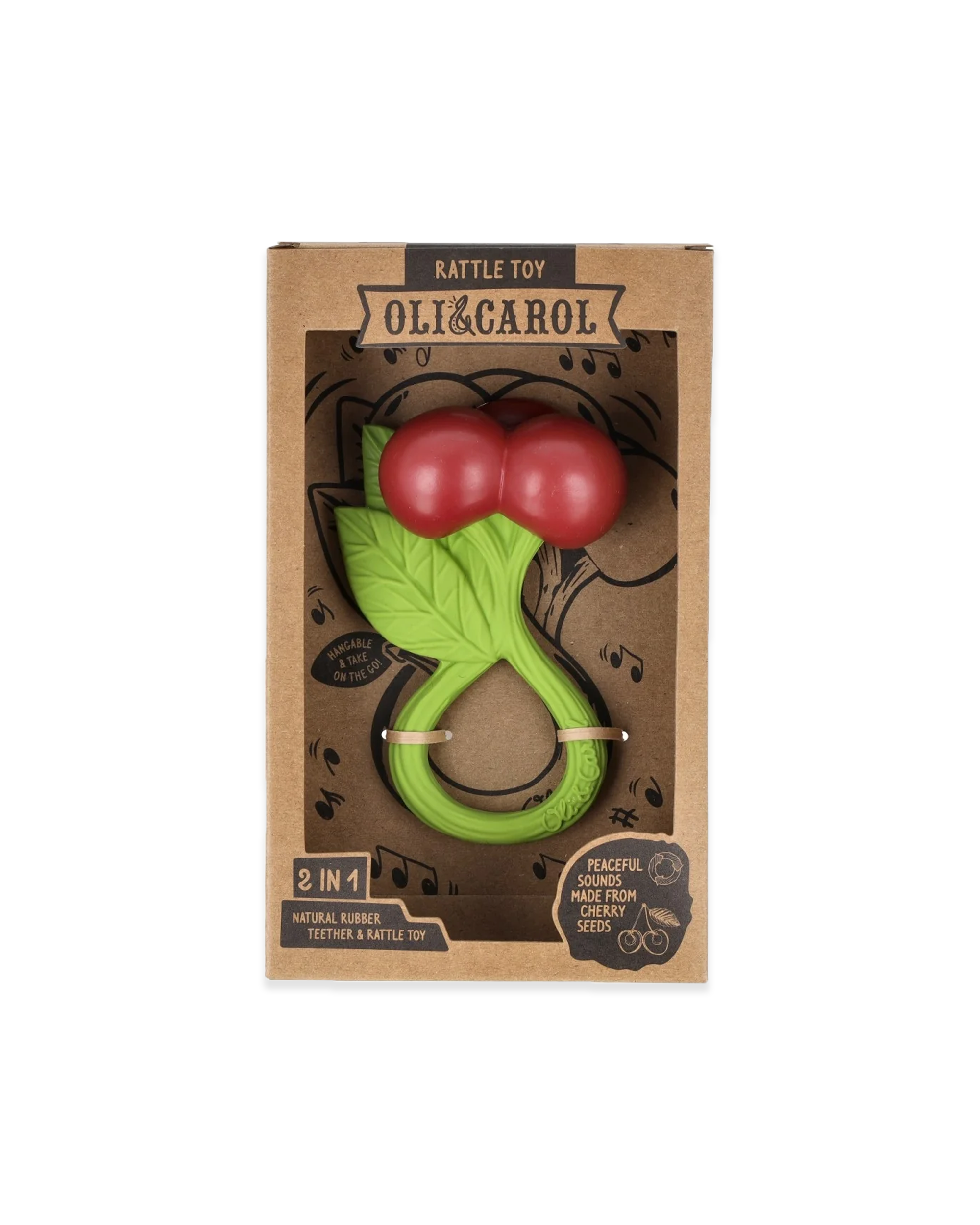 Cherry Rattle Toy