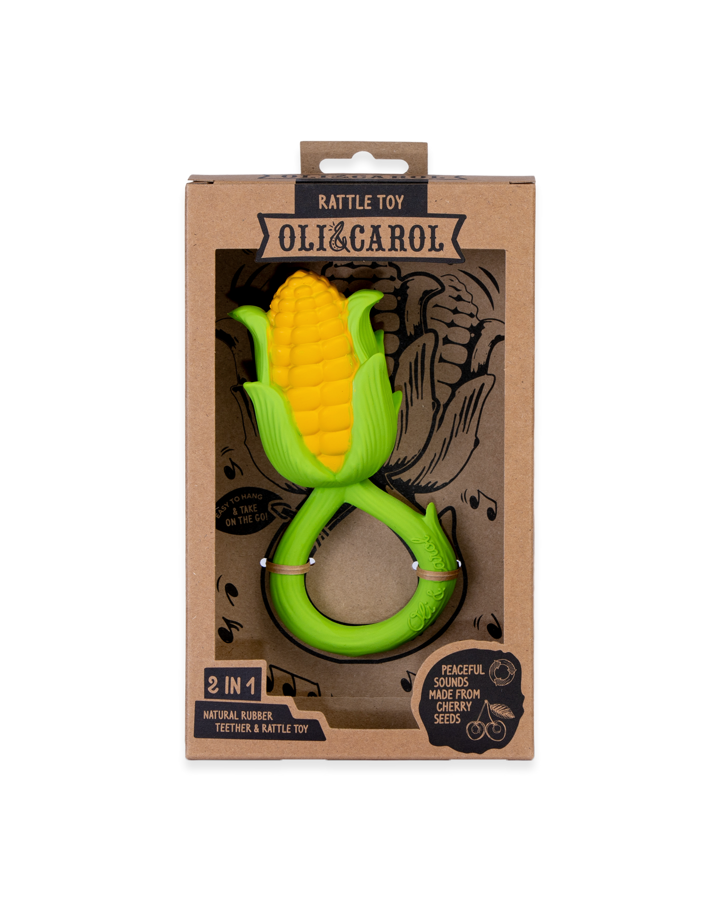 Corn Rattle Toy