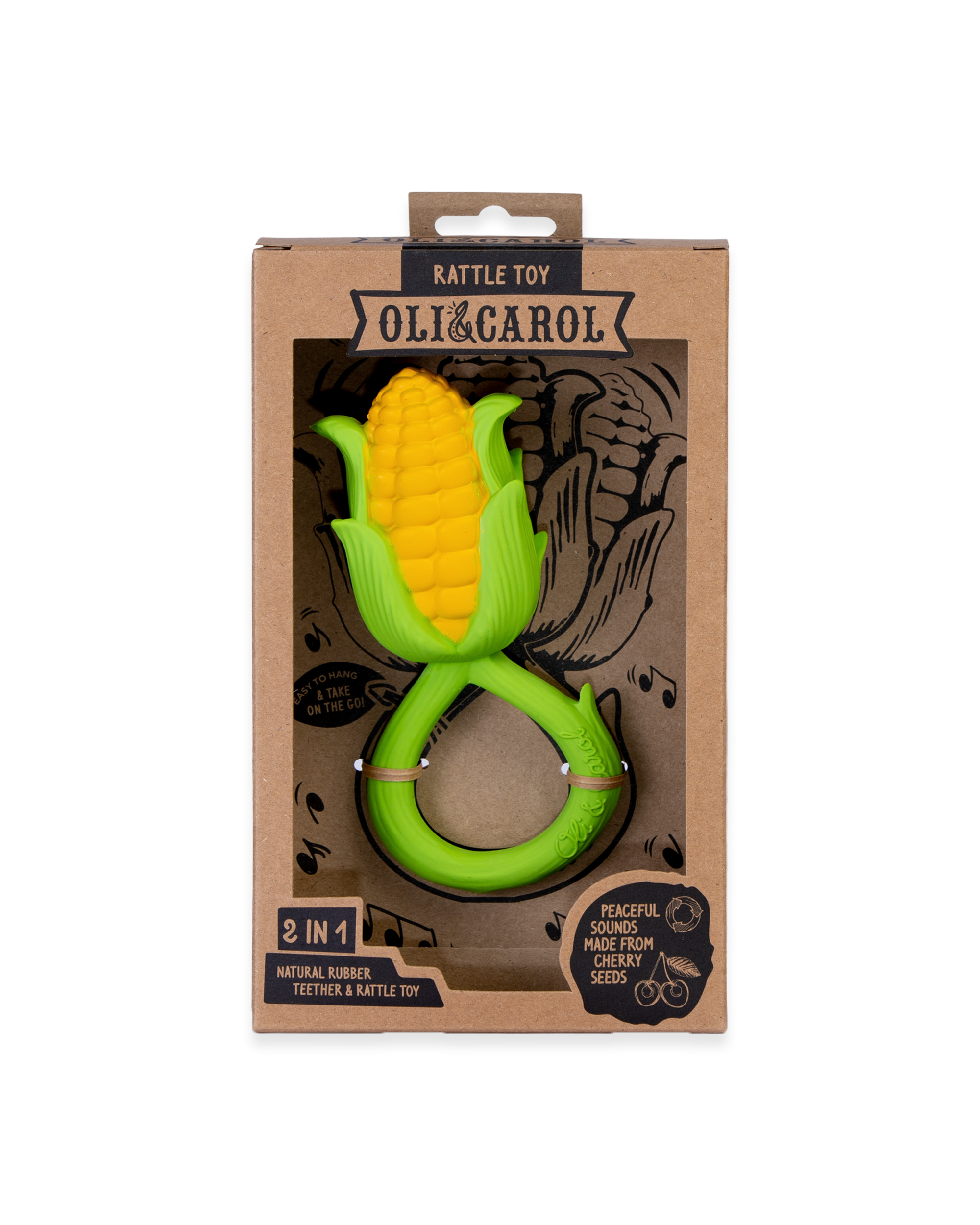 Corn Rattle Toy