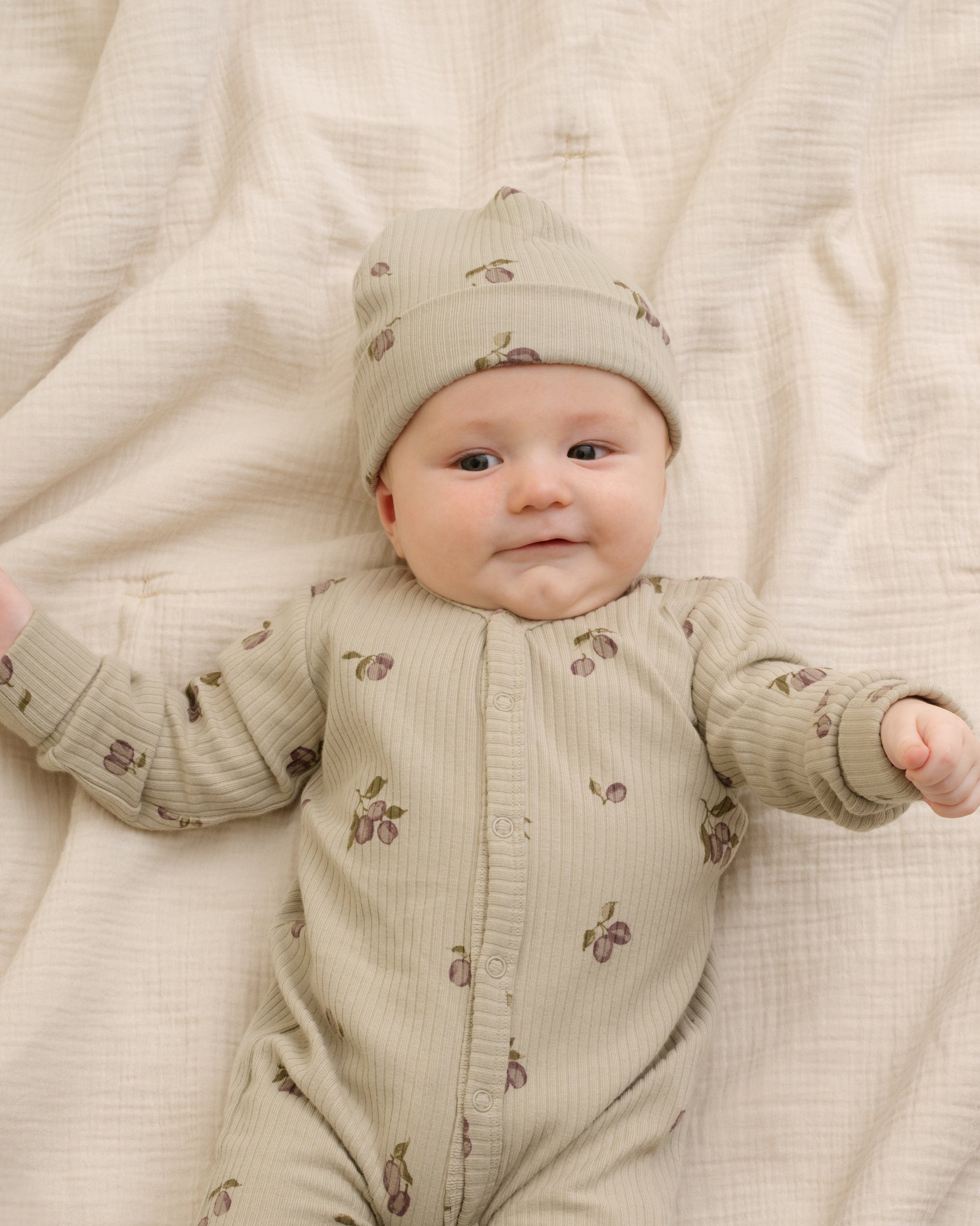  Image of Rib Jersey Beanie