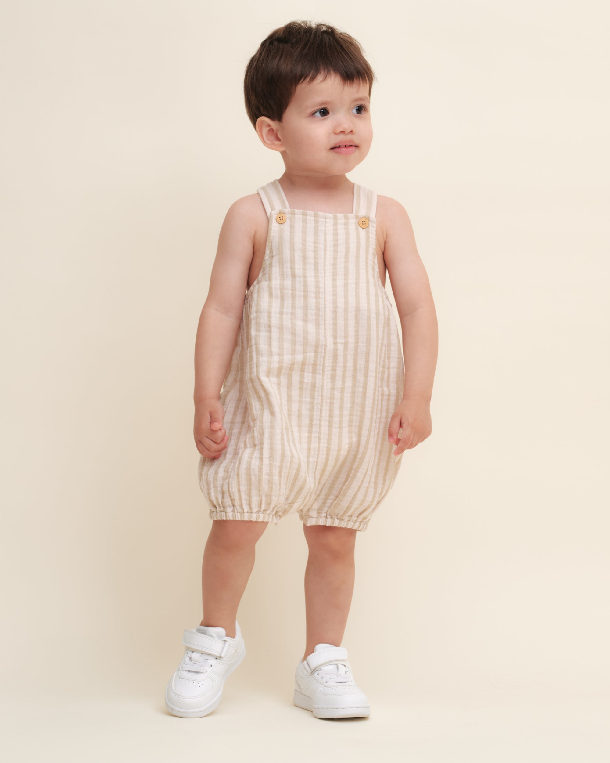  Image of Muslin Dungarees