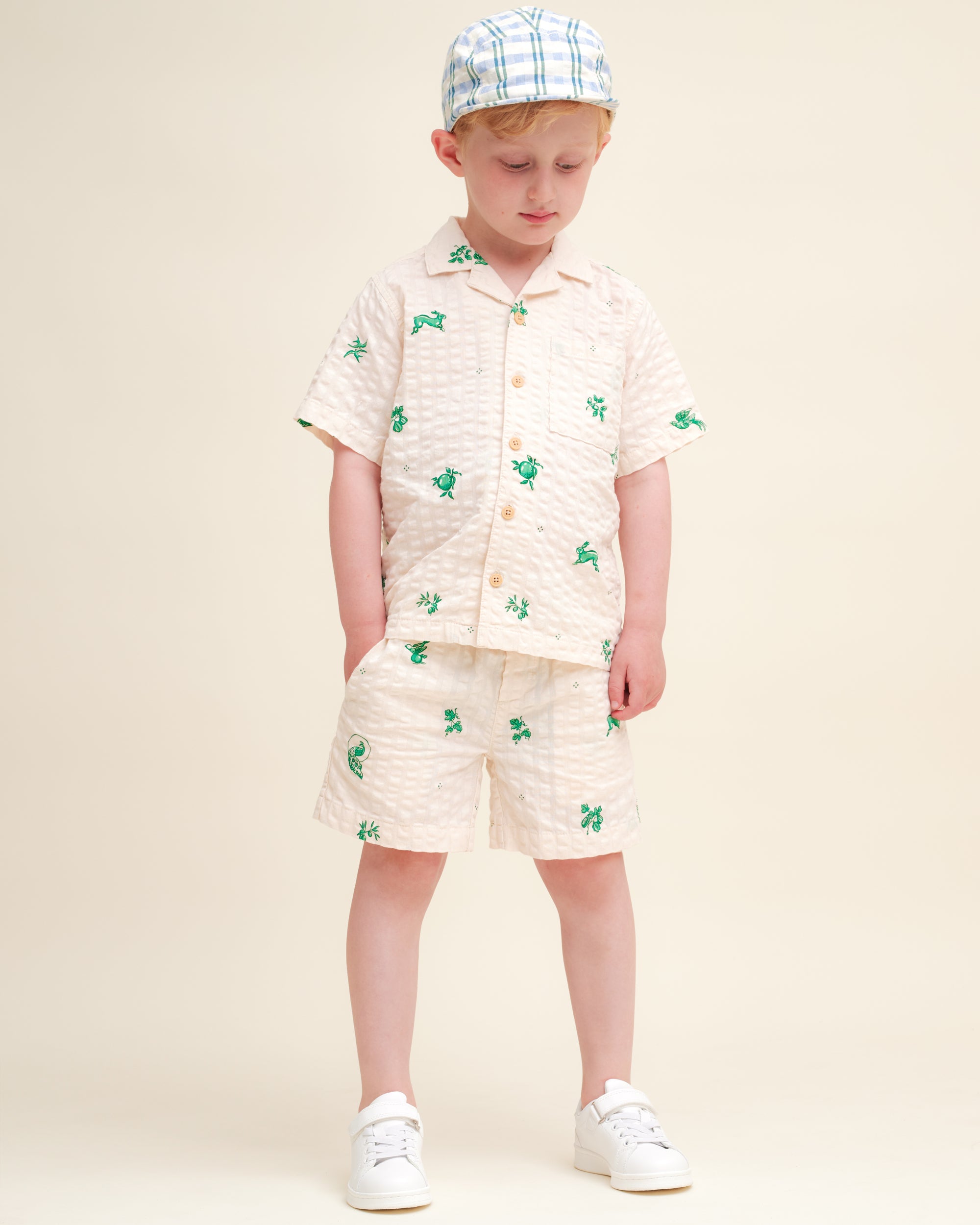  Image of Seersucker Shorts