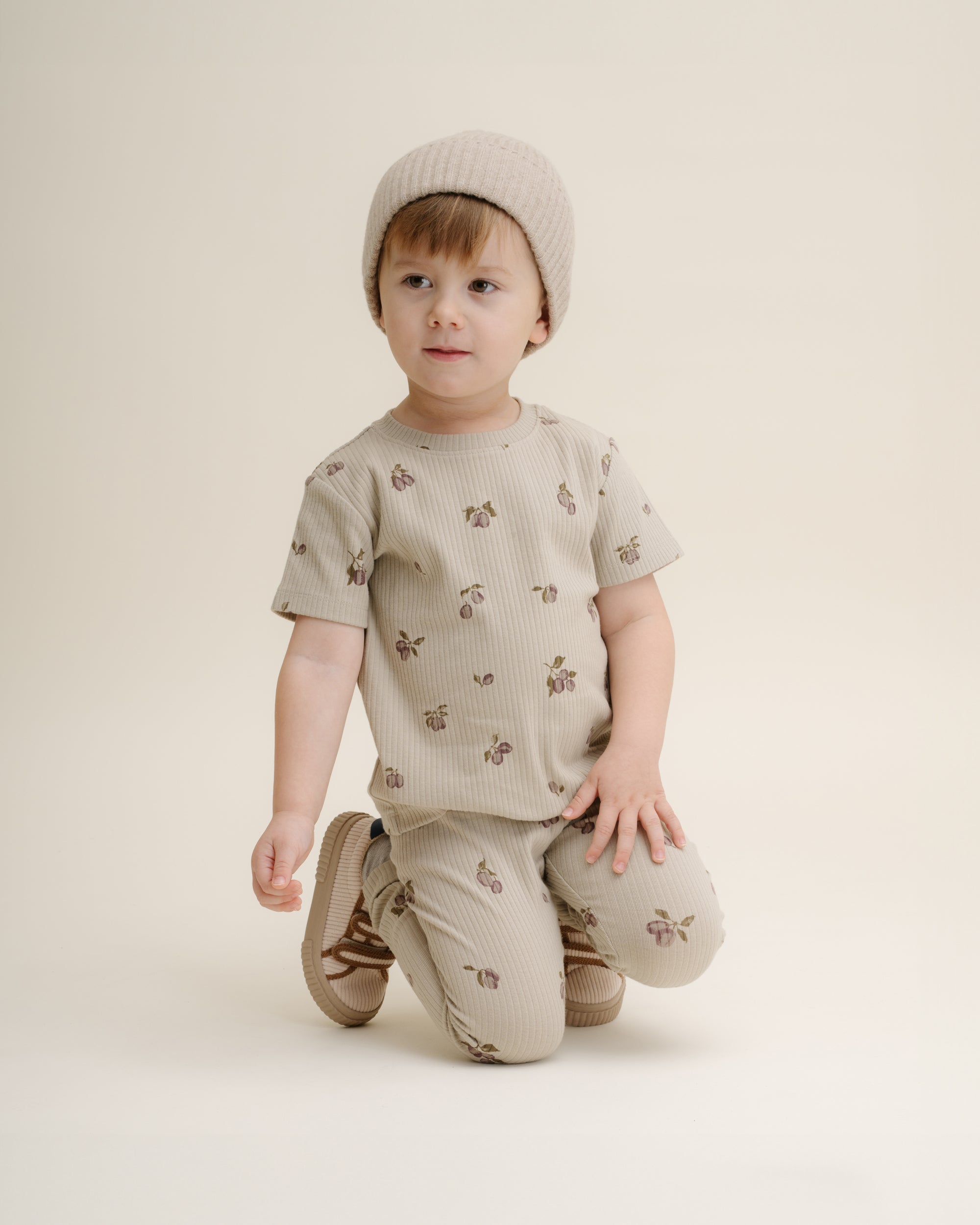  Image of Rib Jersey T-shirt