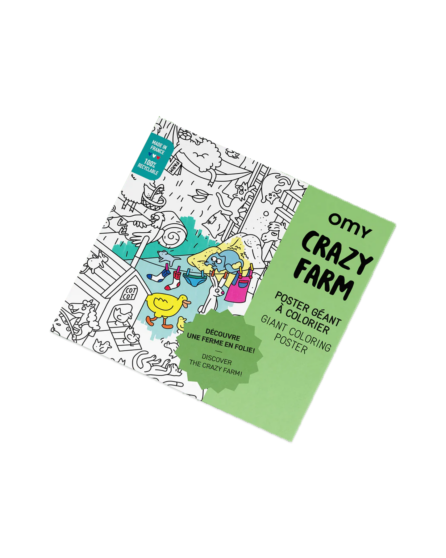 Tokiga gårdsdjur - Gigantisk Poster