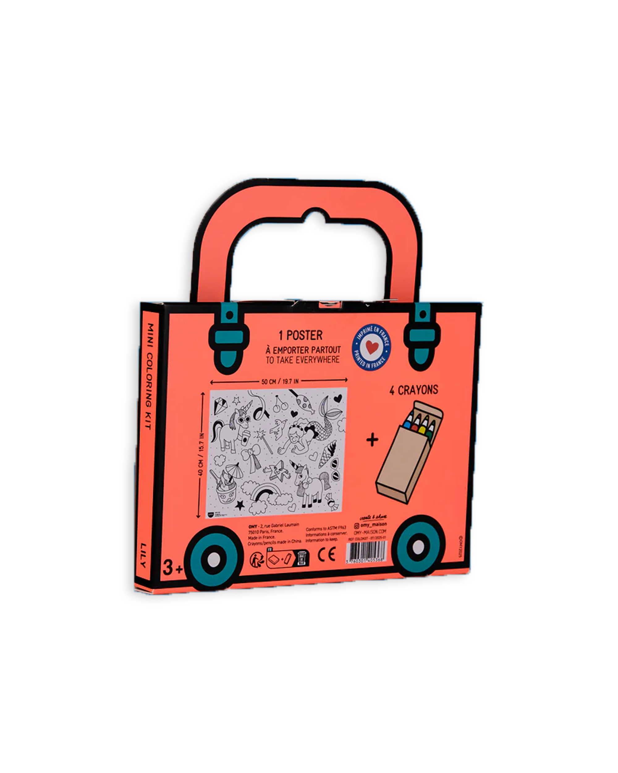 Mini Målarkit - Lily