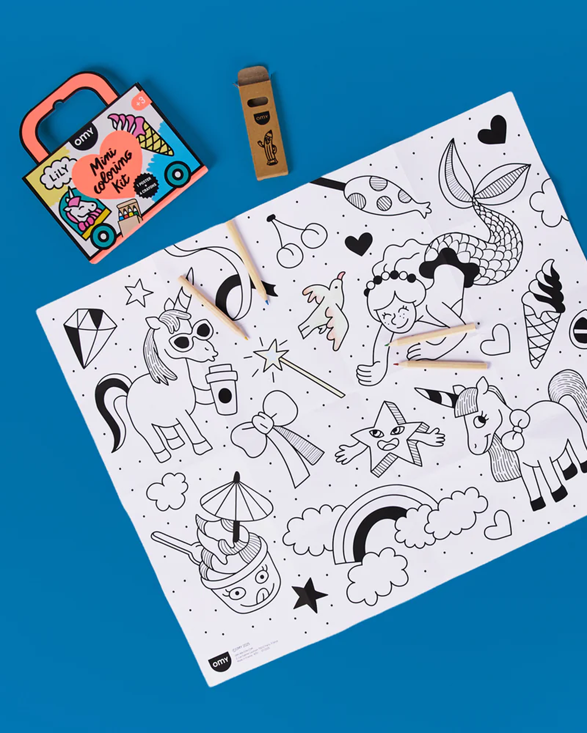 Mini Målarkit - Lily