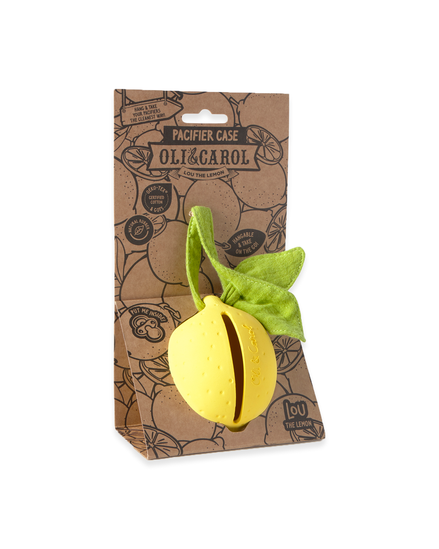 Lou the Lemon Pacifier Case