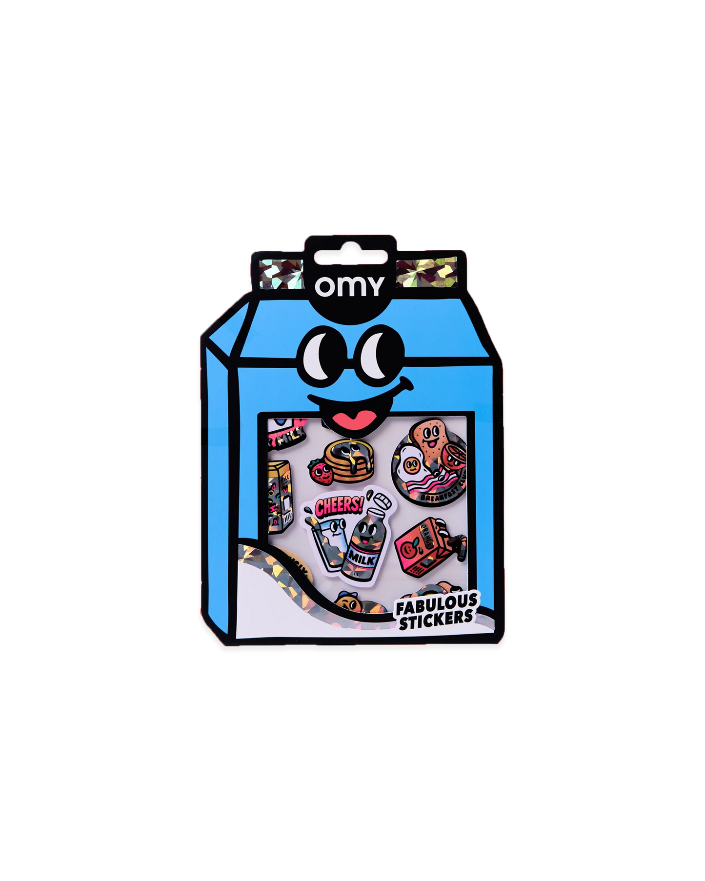 OMY - Holographic Stickers - Milky
