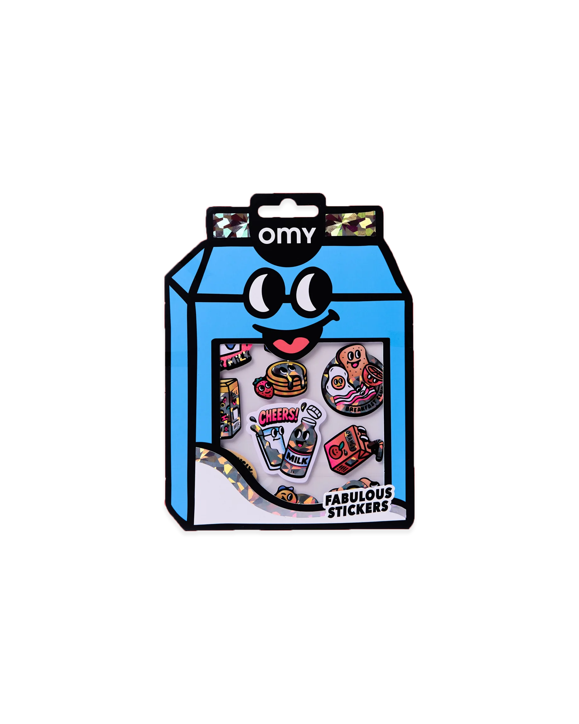 OMY - Holographic Stickers - Milky