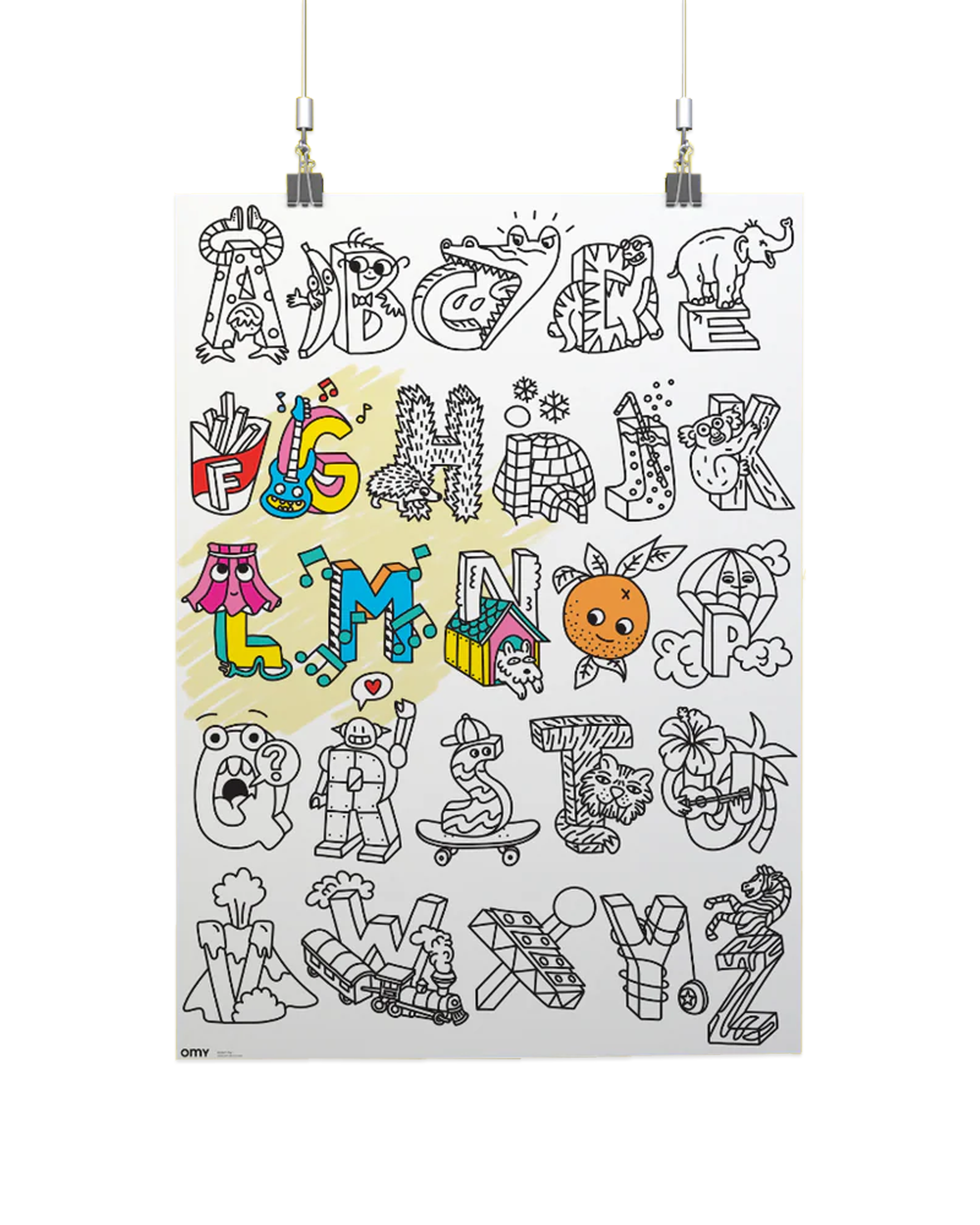 OMY - ABC - Giant Poster