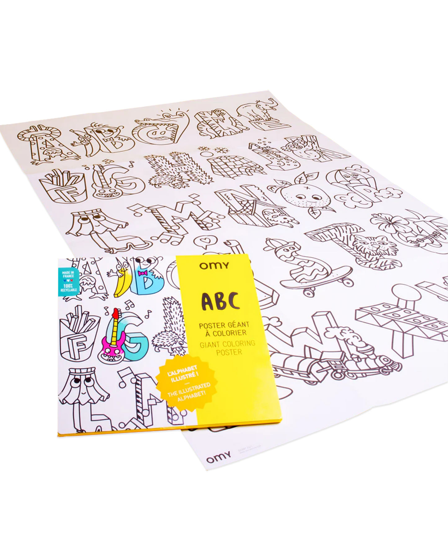 ABC - Gigantisk Poster 