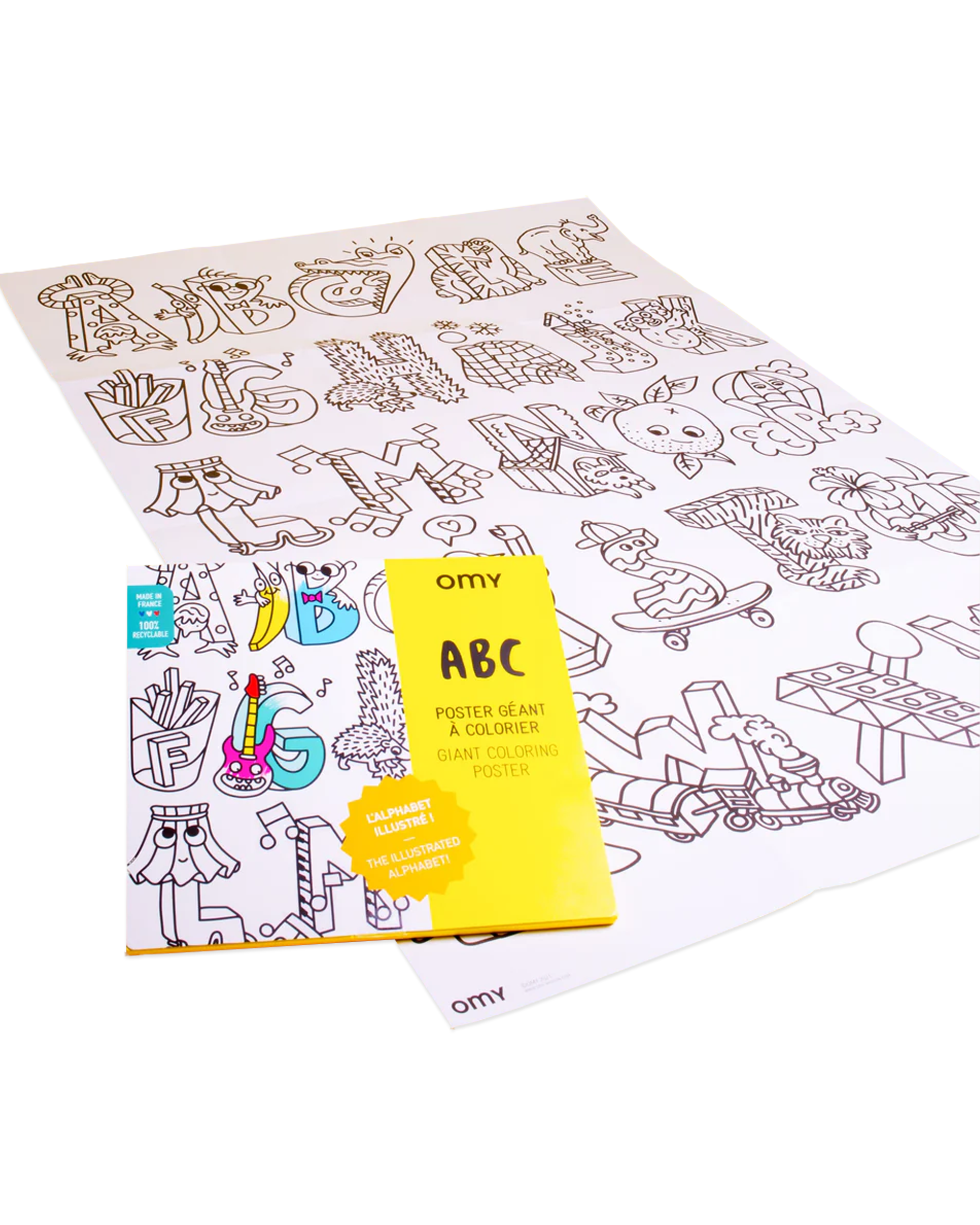 ABC - Gigantisk Poster 