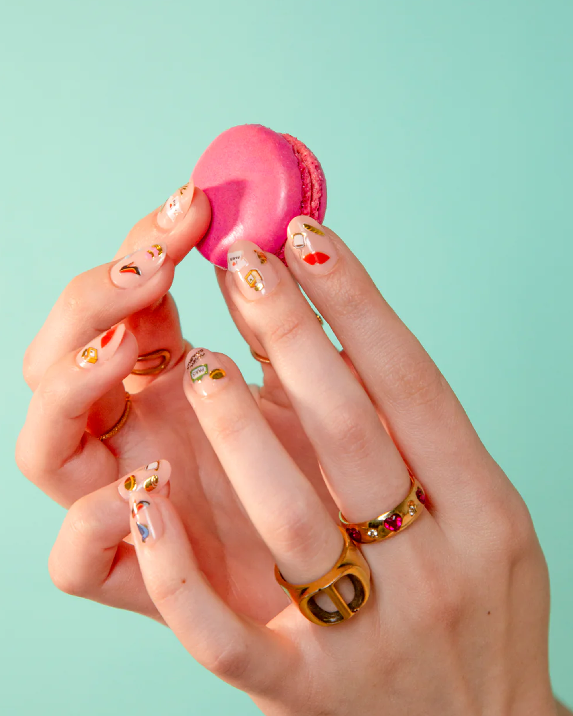 OMY - Nails Stickers - Paris