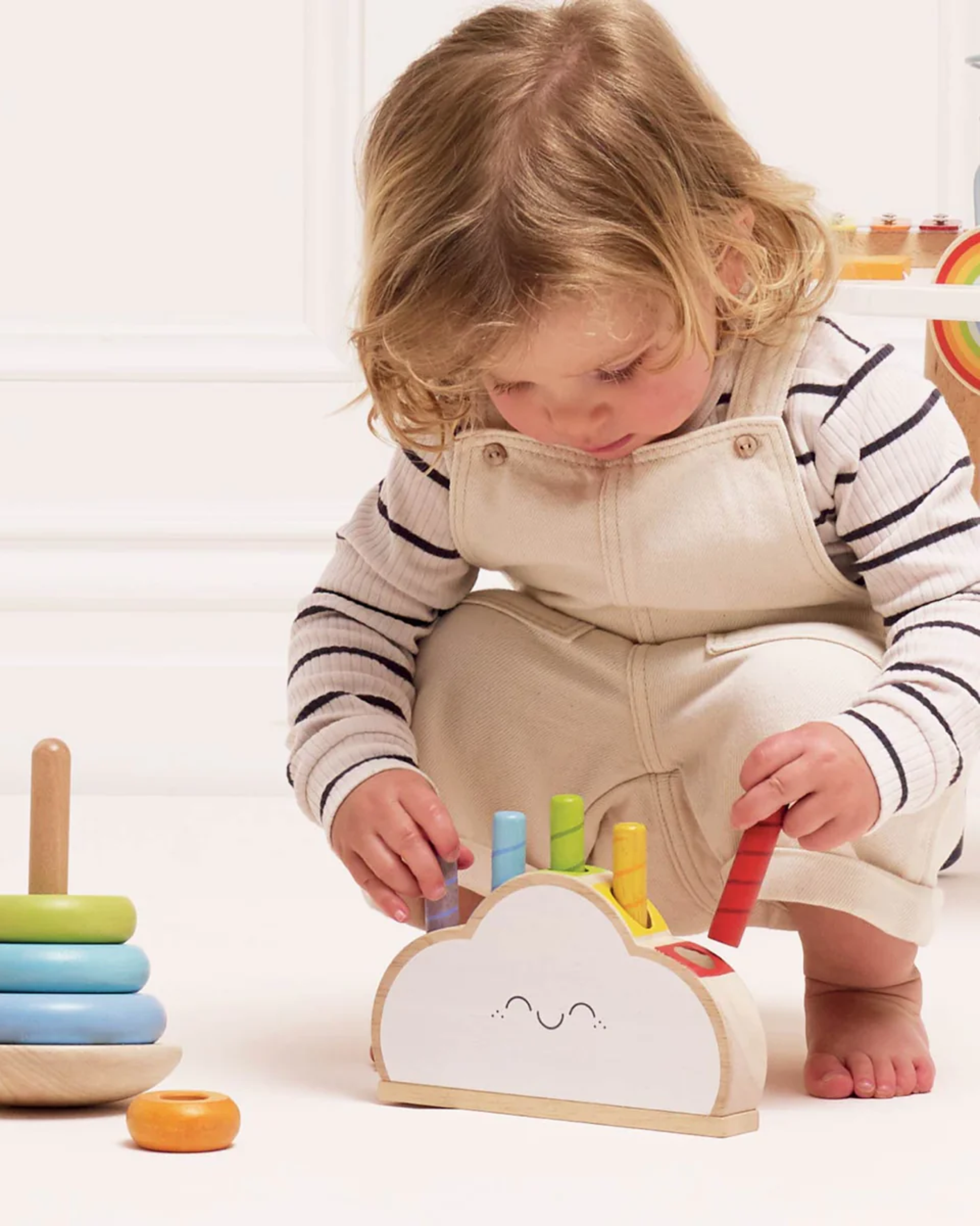 Rainbow Cloud Pop-up Toy