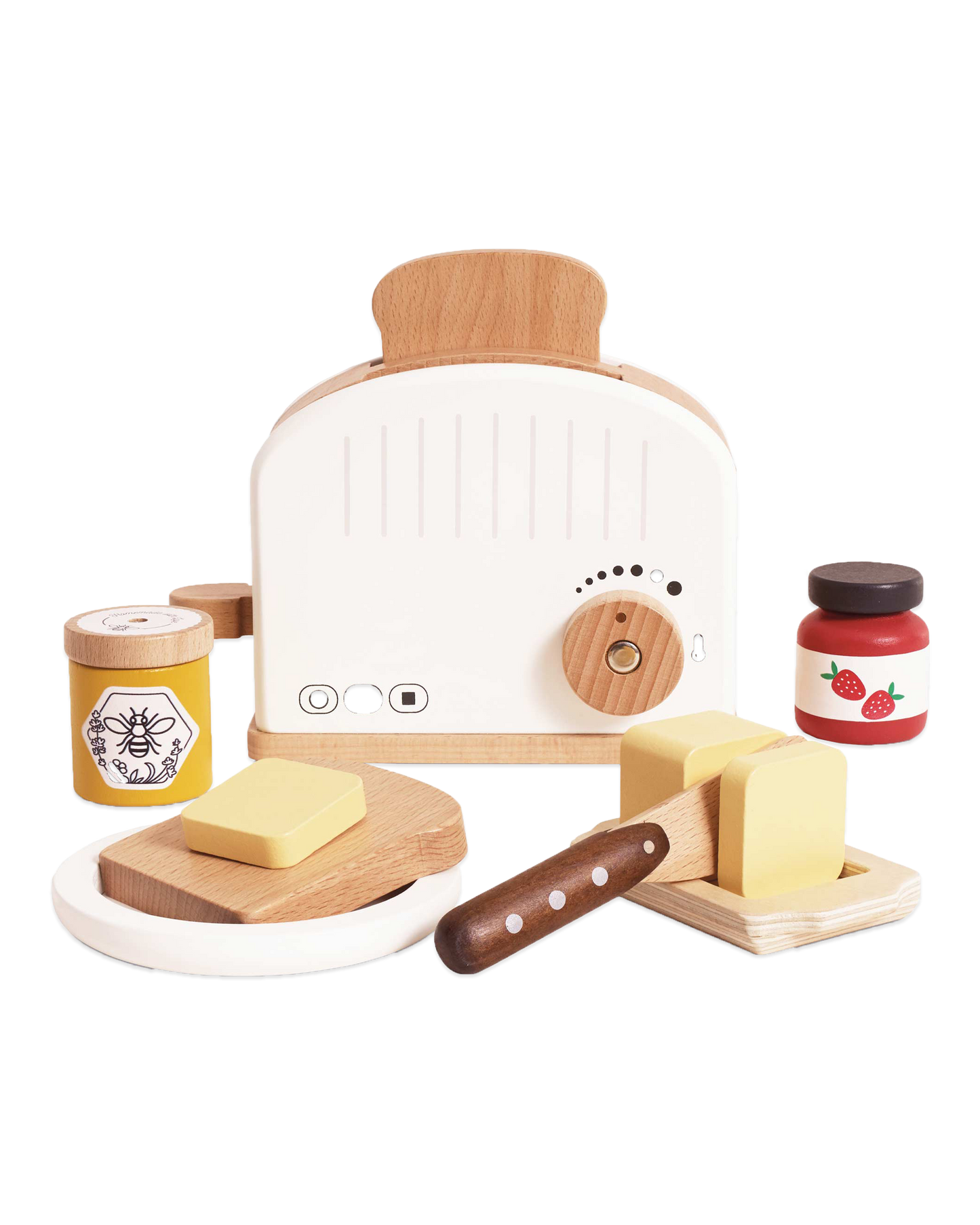 Toaster Set White