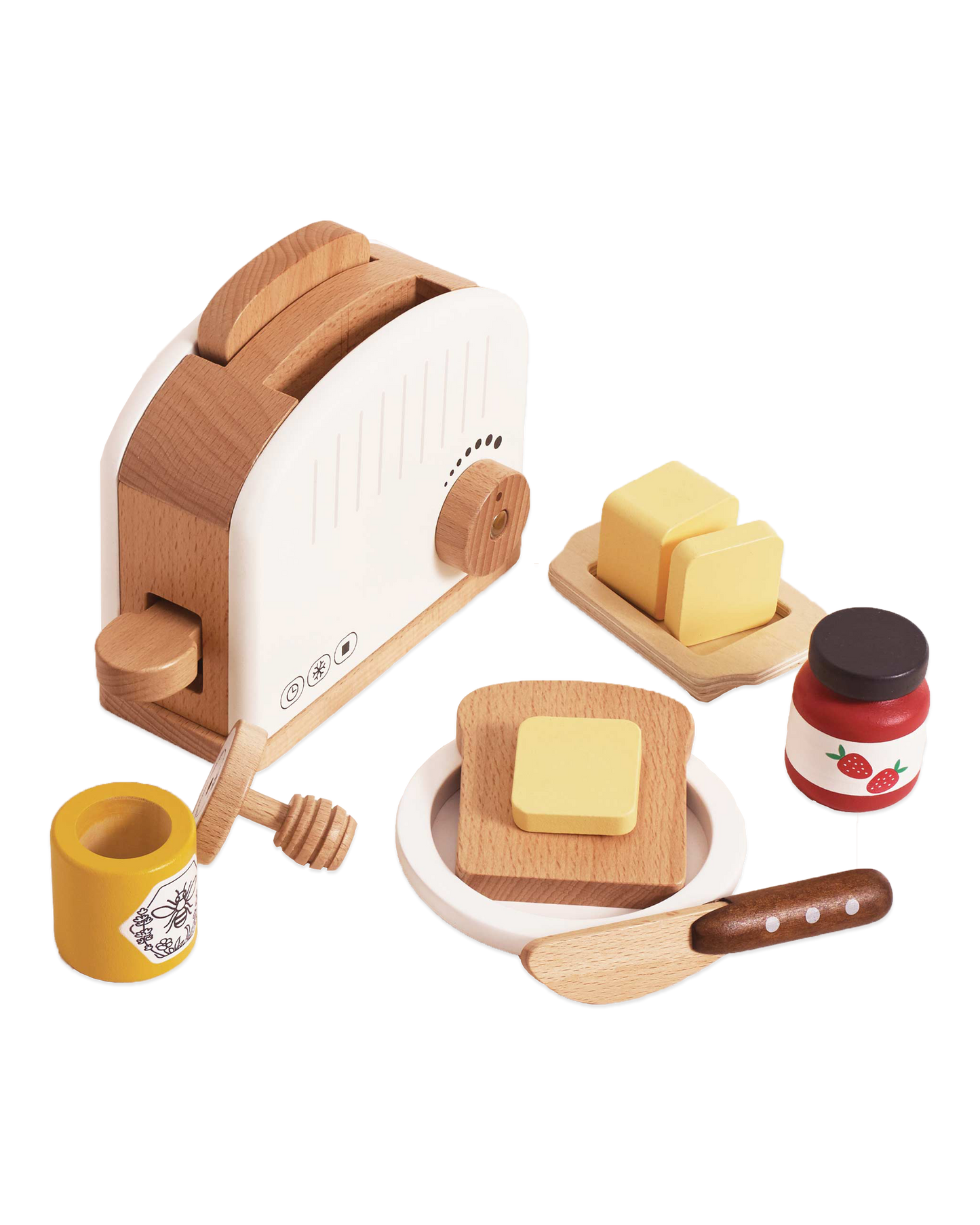 Toaster Set White