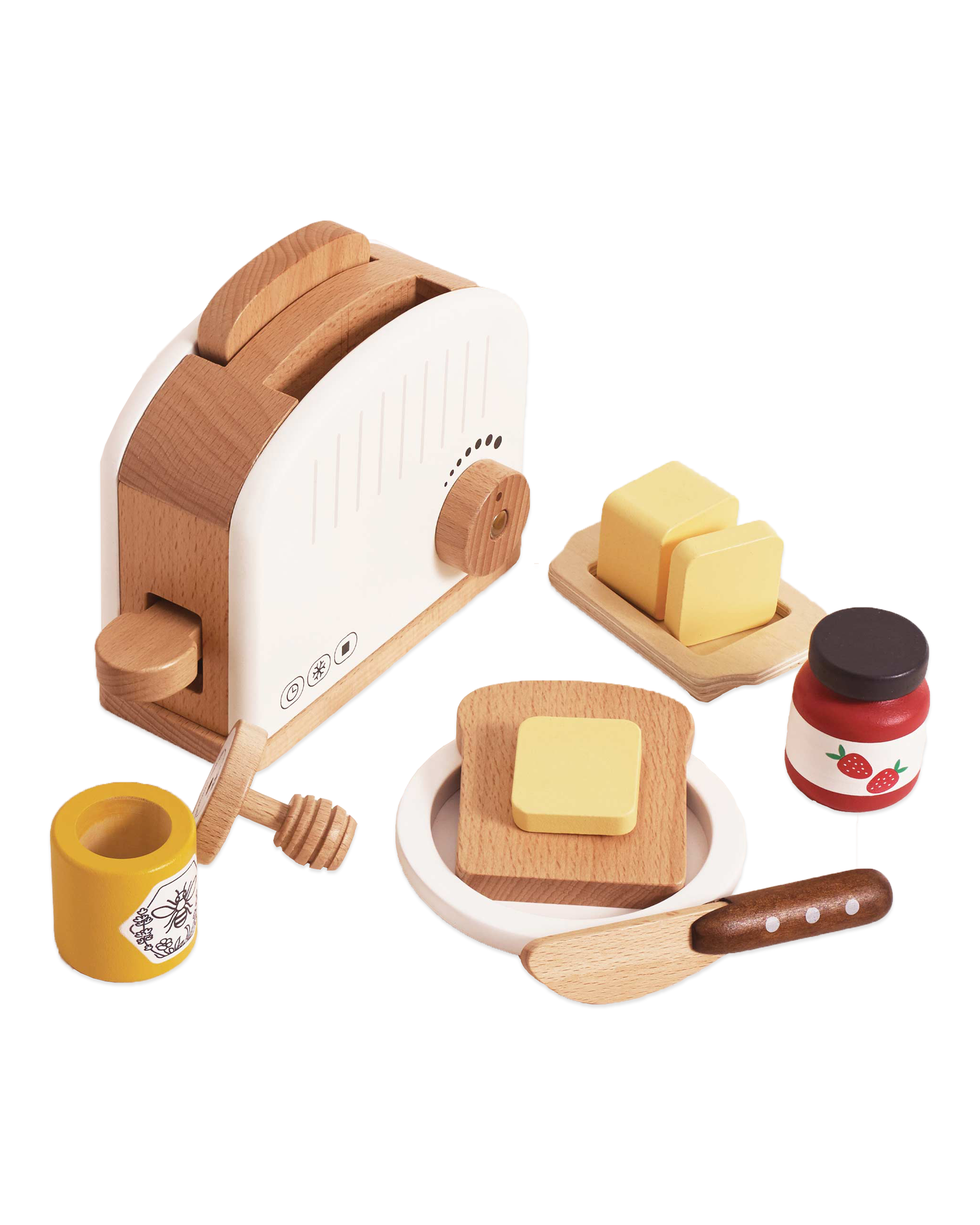 Toaster Set White