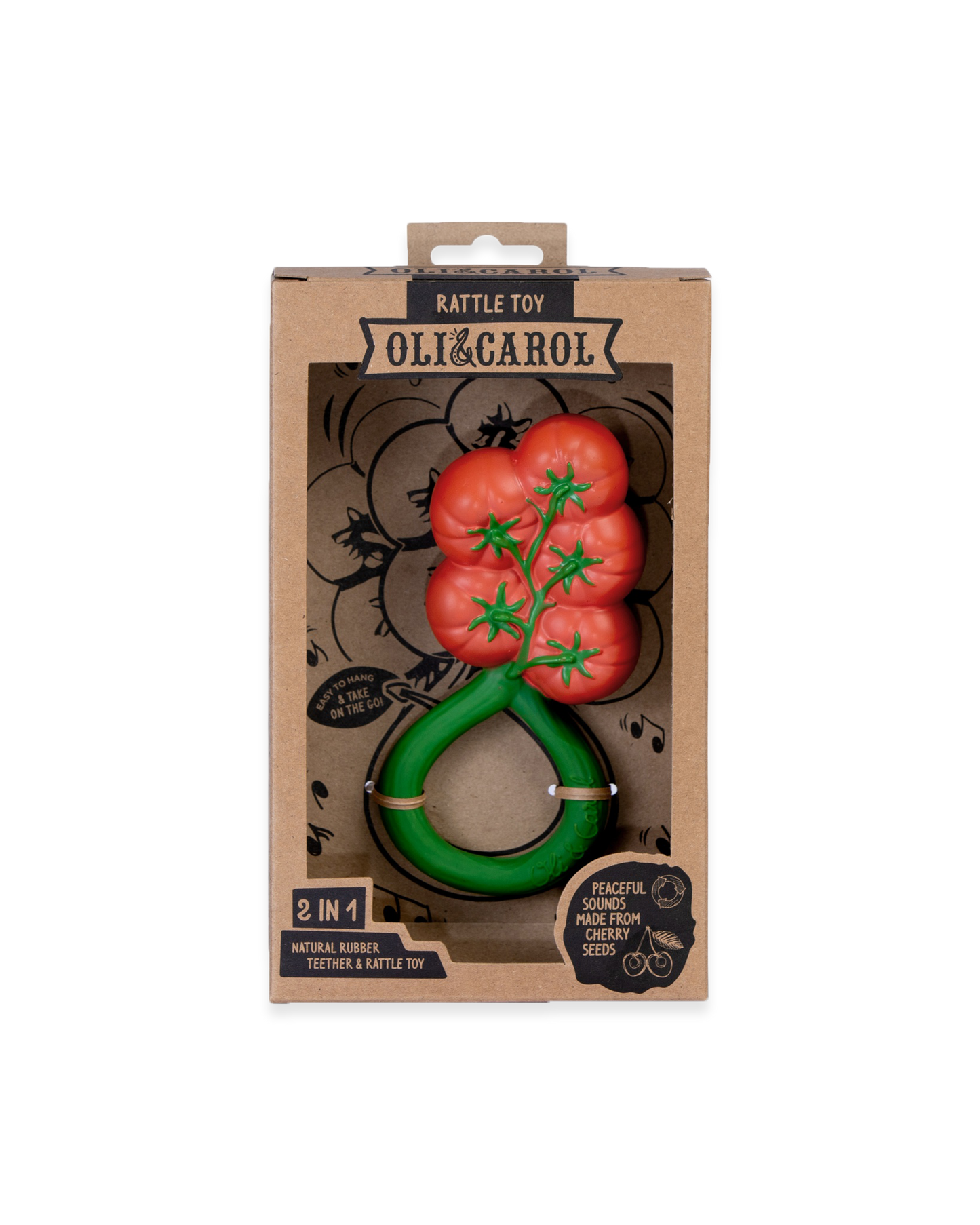 Tomato Rattle Toy