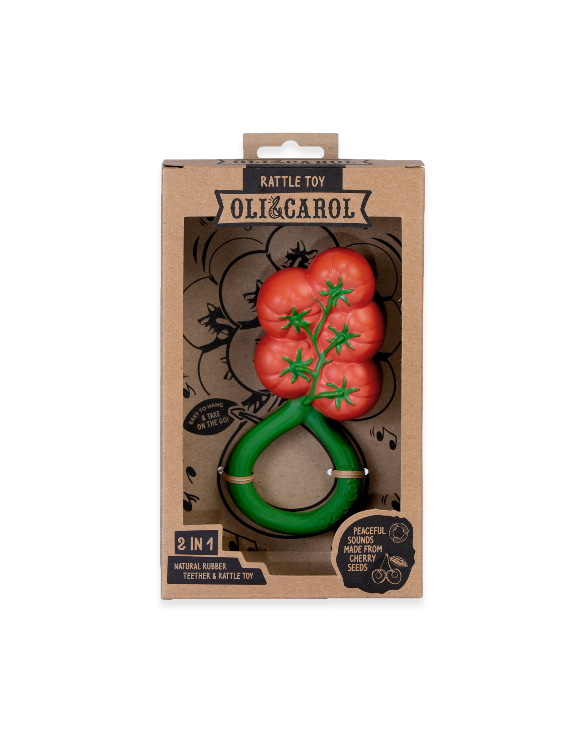 Tomato Rattle Toy